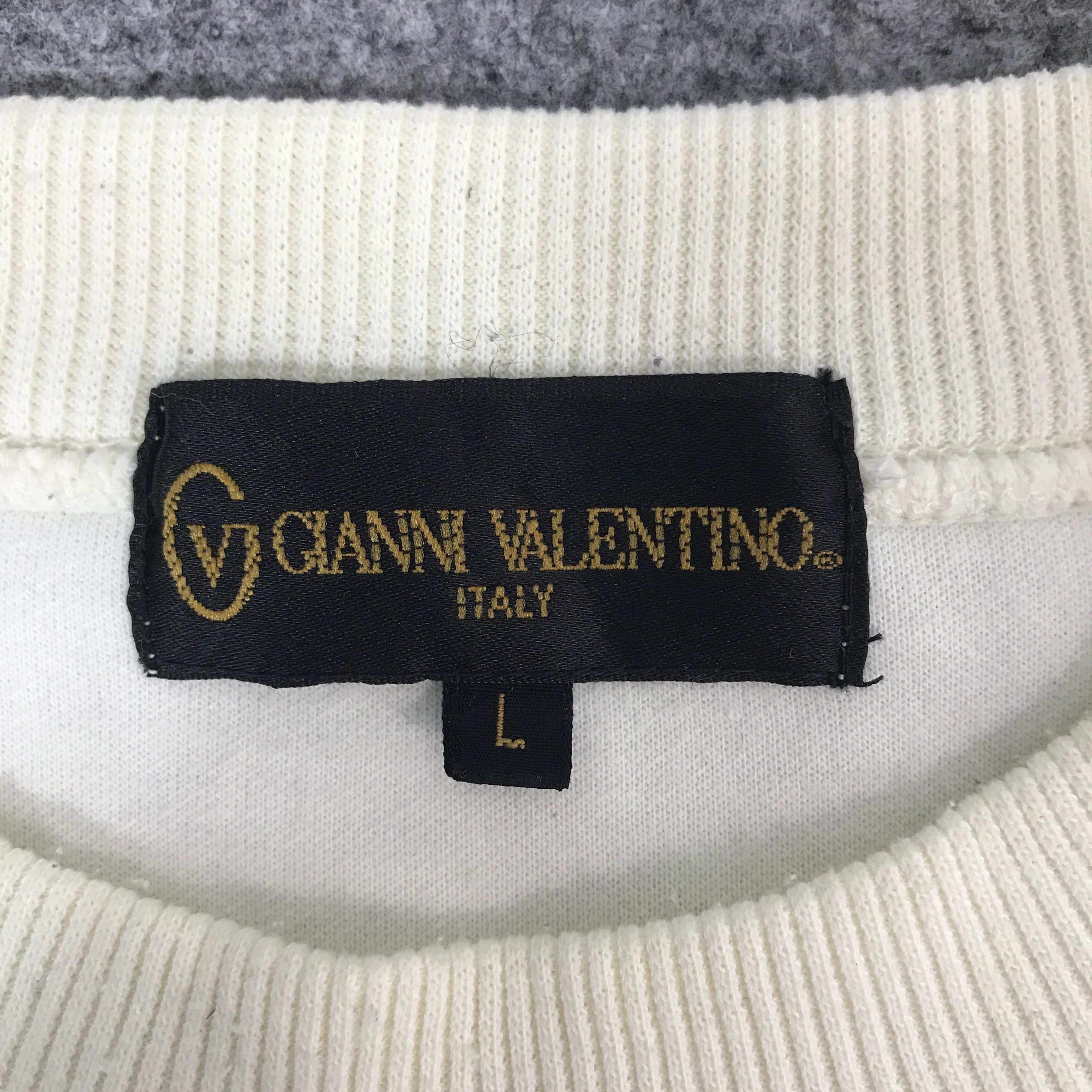 Gianni Valentino Gianni Valentino Big Logo Sweatshirt Size US L / EU 52-54 / 3 - 9 Thumbnail