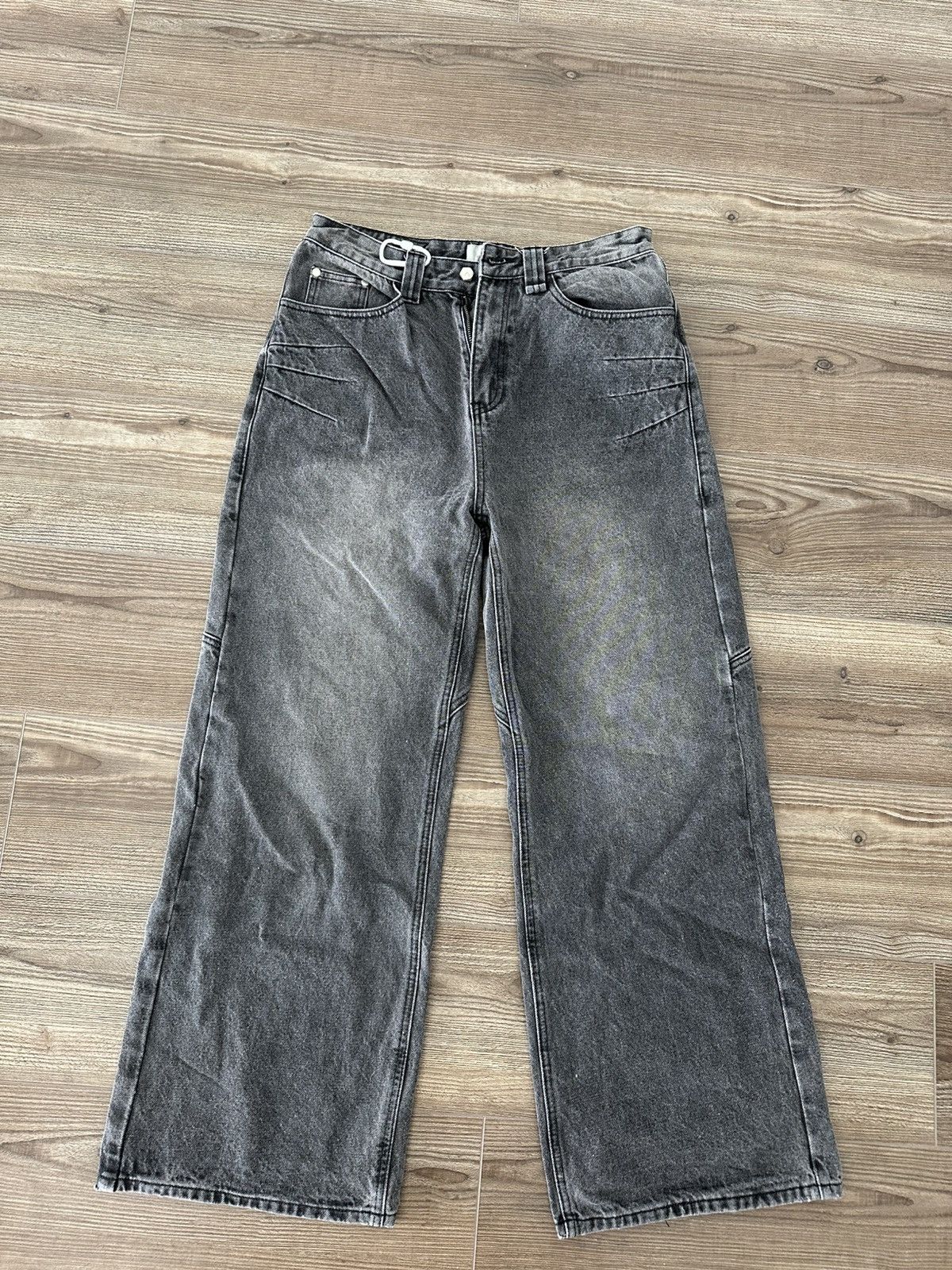 Trendt Vision Trendtvision Small Ash Black Baggy Denim Size US 32 / EU 48 - 1 Thumbnail