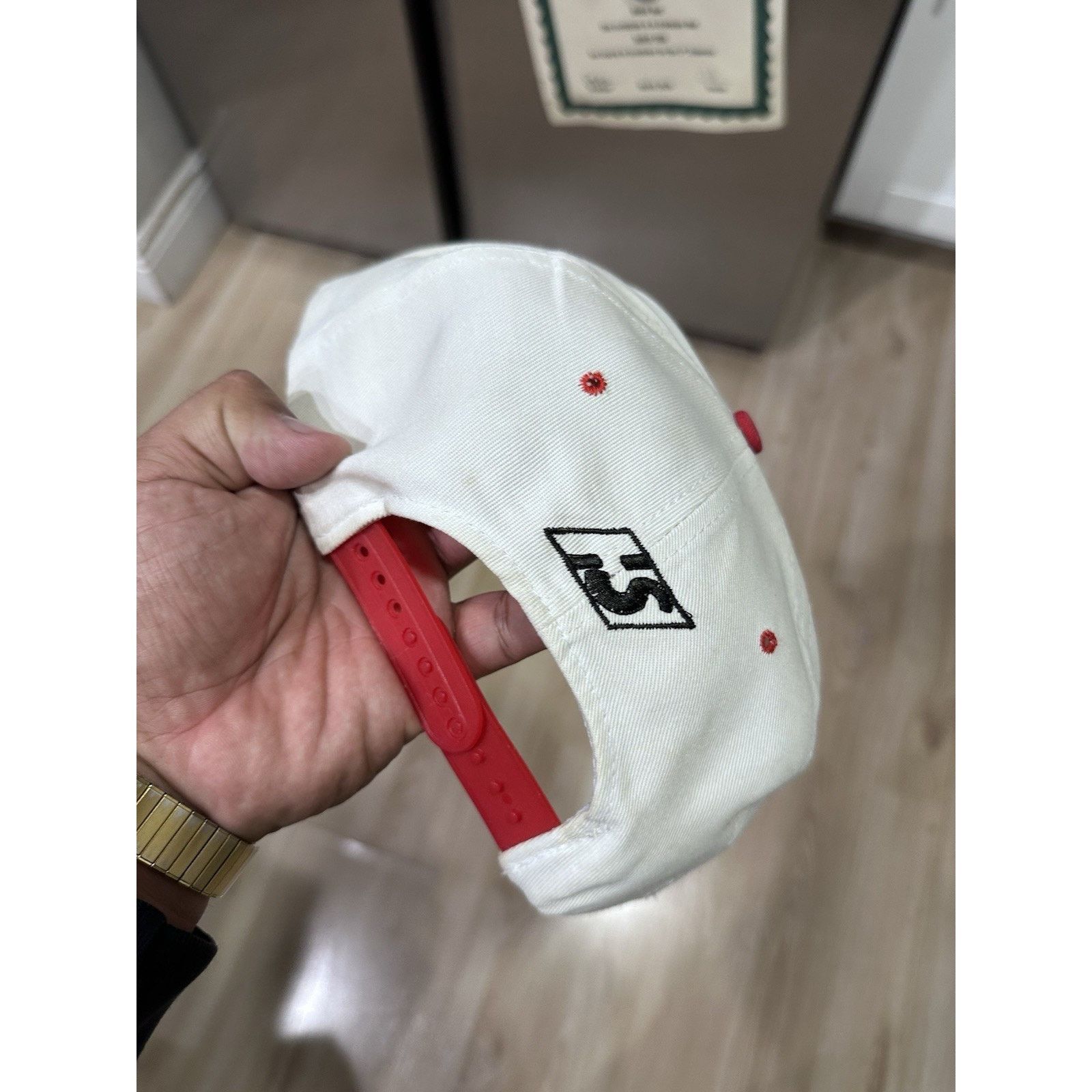 & Other Stories Vintage Arkansas Razorbacks SnapBack Hat Headstart Size ONE SIZE - 3 Thumbnail