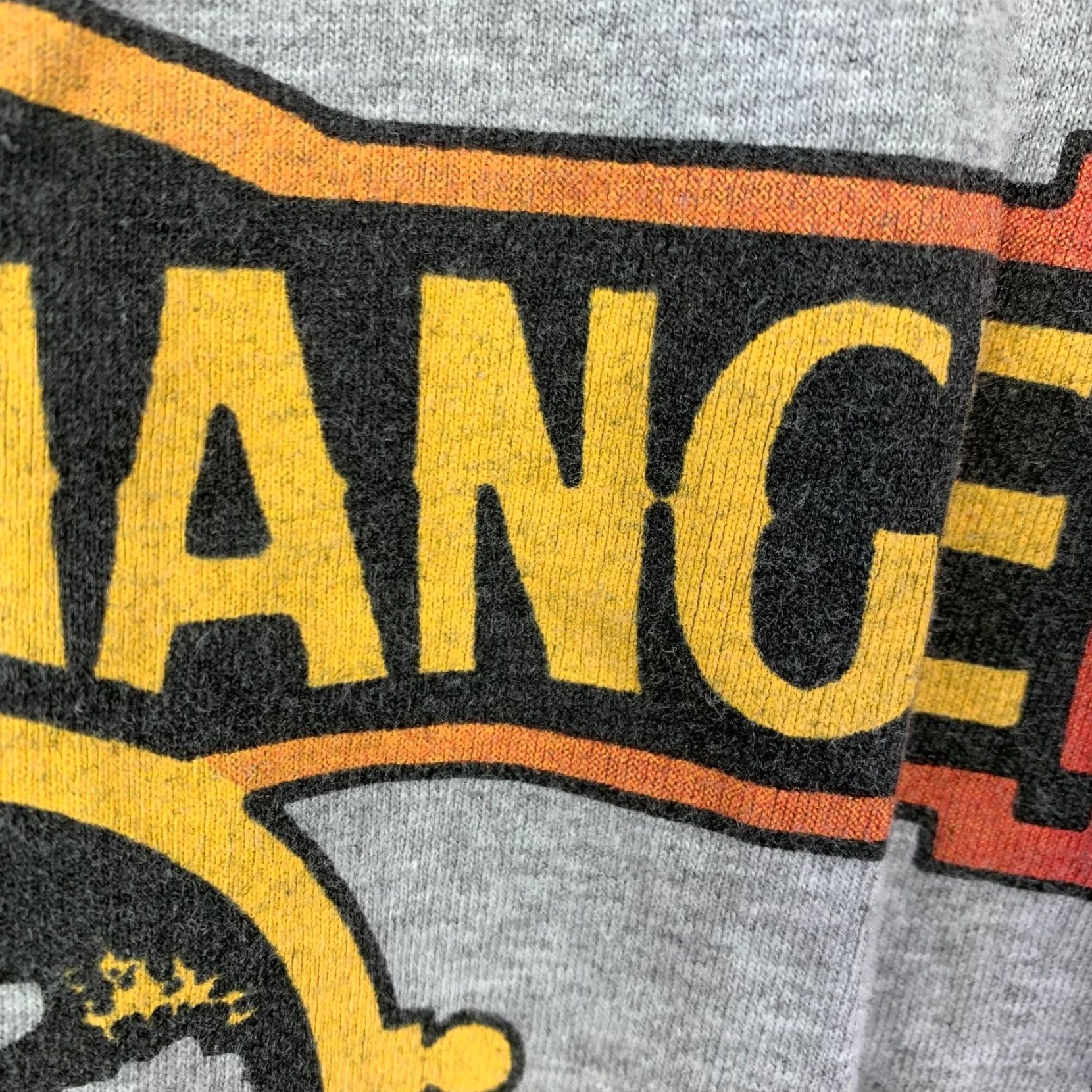 Anvil The Exchange Restaurant Gray Ringer T-Shirt Mens XL Anvil Cotton Blend 2004 Size US XL / EU 56 / 4 - 4 Thumbnail
