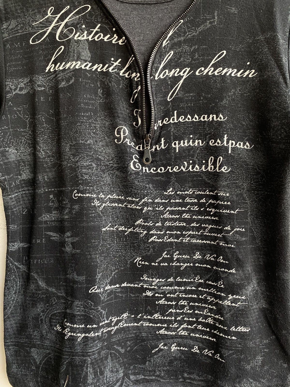 In The Attic In the attic poem zipper tshirt Size US M / EU 48-50 / 2 - 2 Thumbnail
