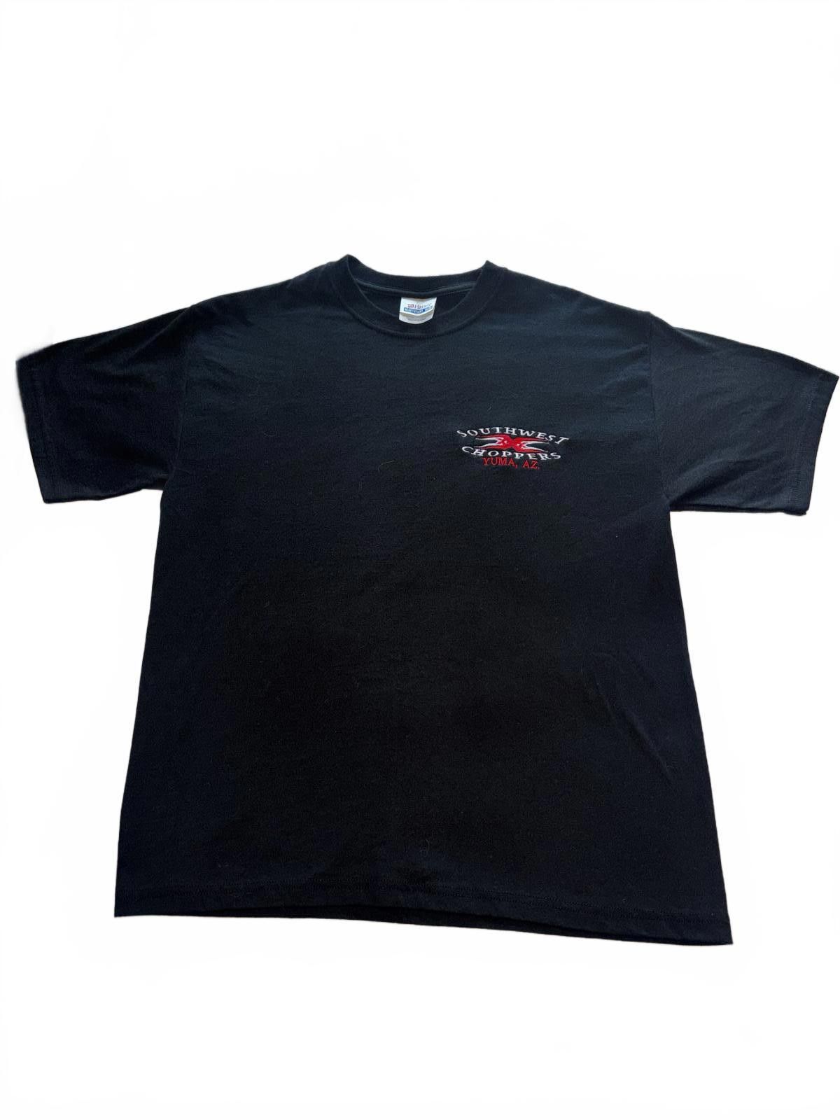 Designer Vintage Southwest Choppers Graphic Tee - Black Size US XXL / EU 58 / 5 - 1 Thumbnail