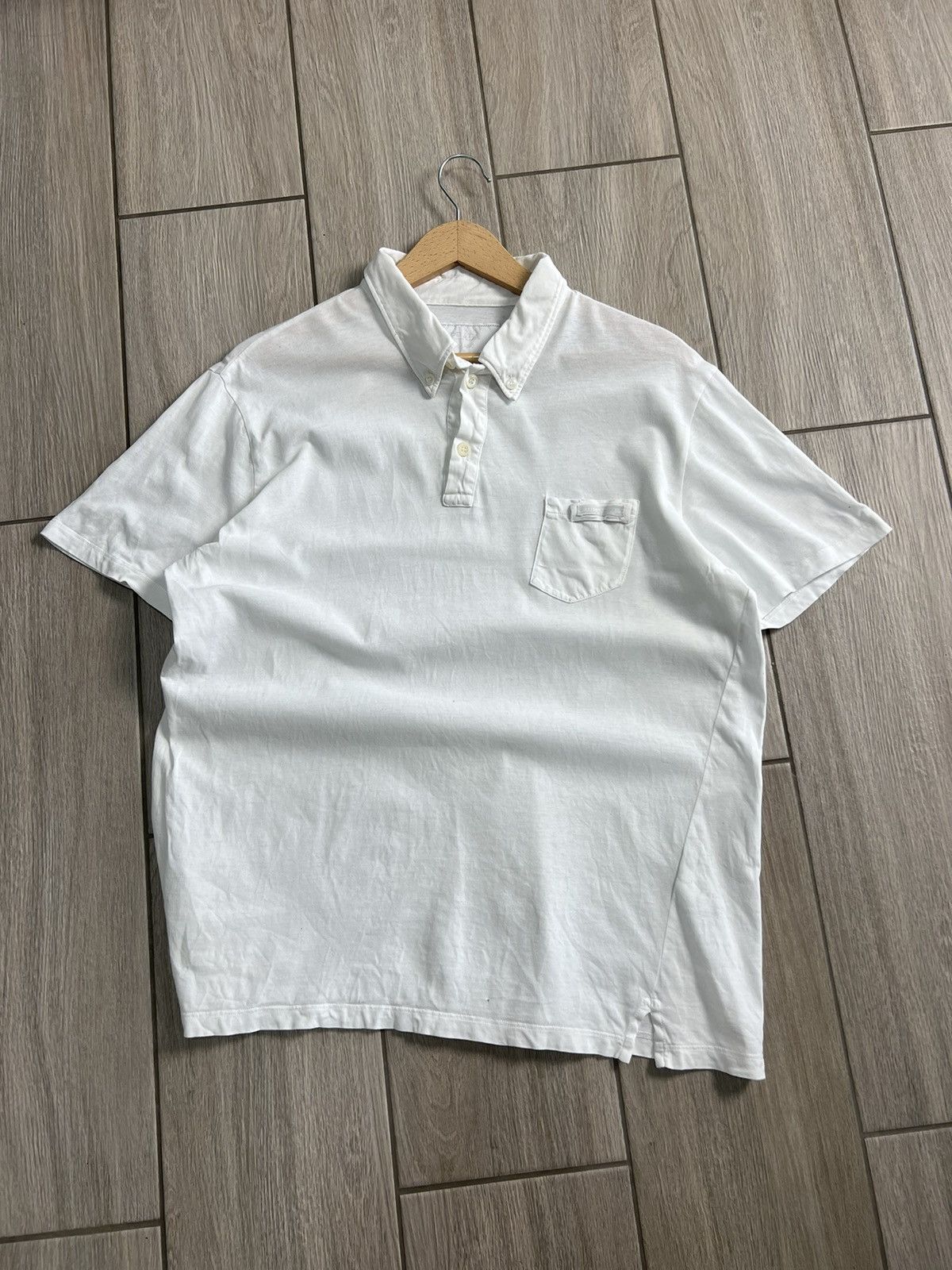 Prada 😍 Prada T-shirt Basic White New Collection Mini Logo Size US L / EU 52-54 / 3 - 3 Thumbnail