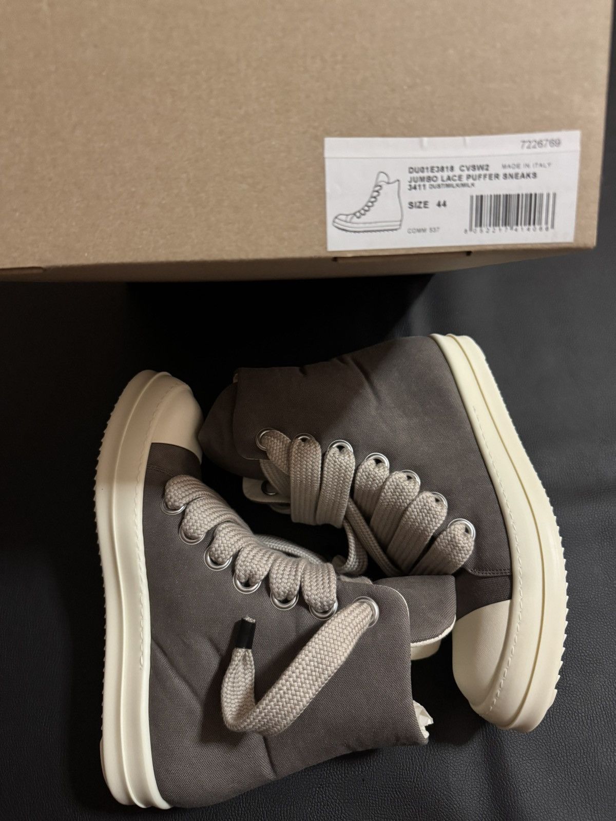 Rick Owens Drkshdw RICK OWENS RAMONES JUMBO Size US 10 / EU 43 - 9 Thumbnail