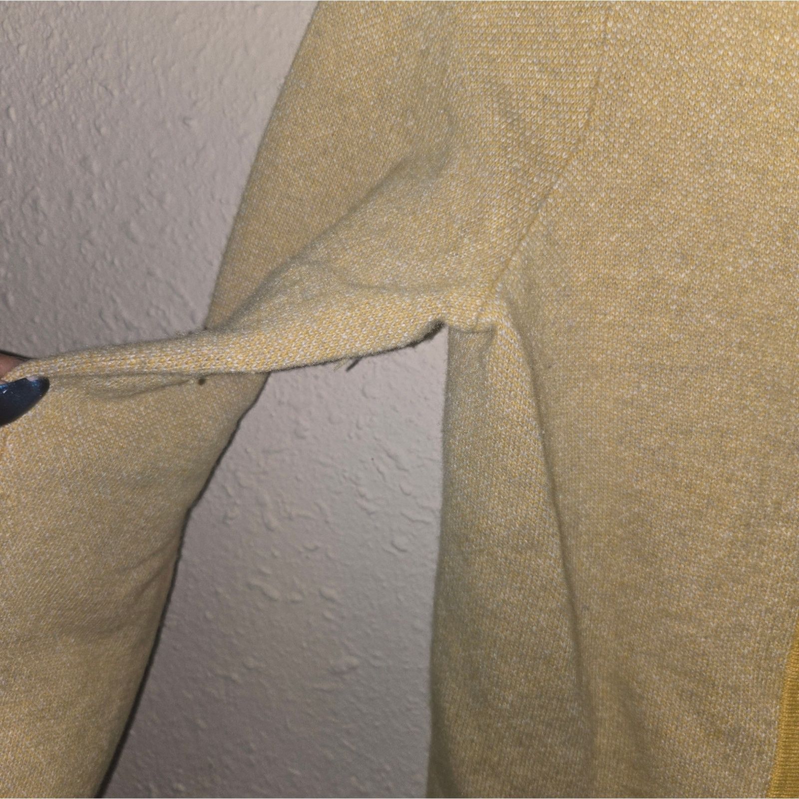 J.Crew J. Crew Wool Cashmere Blend Cardigan in Mustard Yellow, S Size S / US 4 / IT 40 - 5 Thumbnail