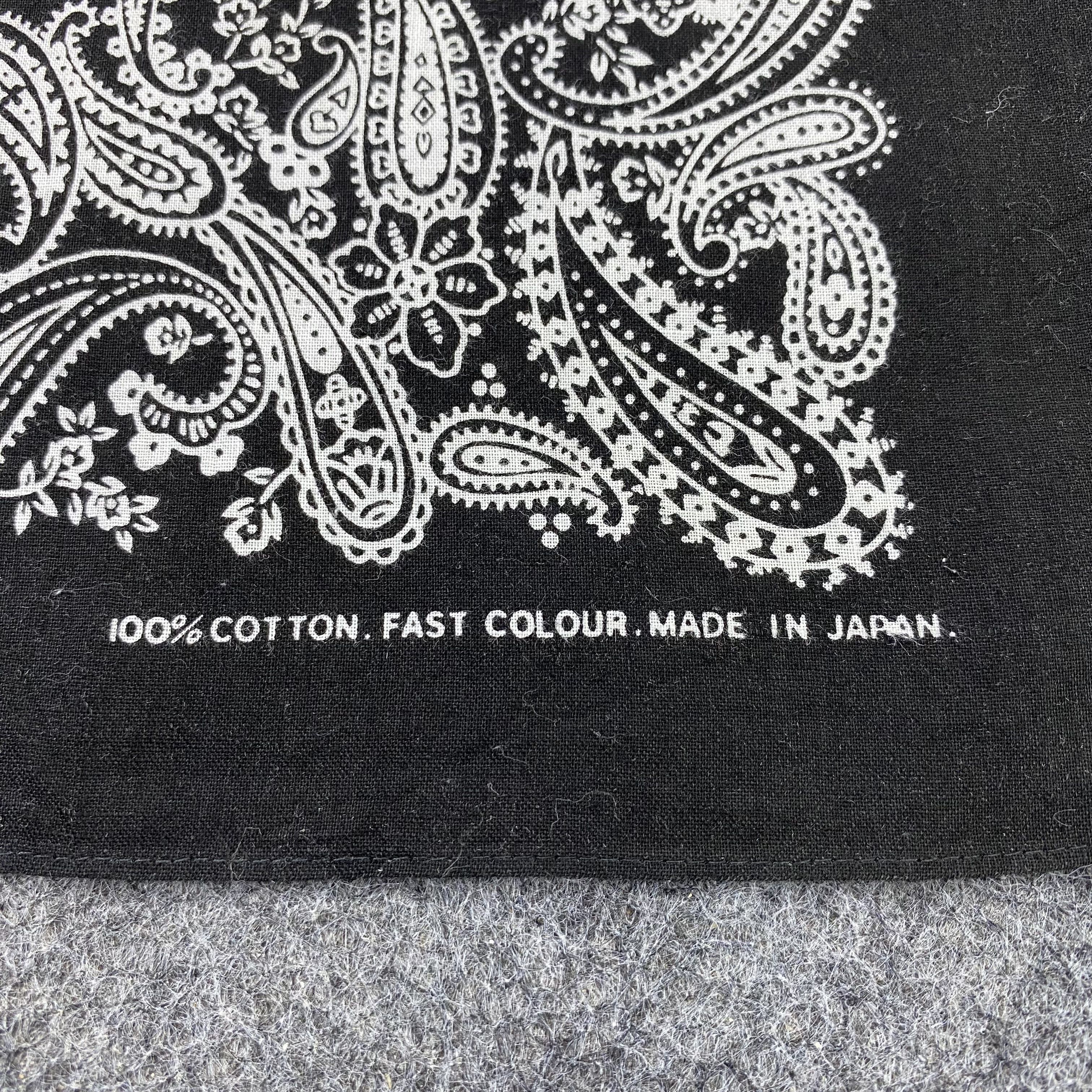 Japanese Brand Paislee Handkerchief / Bandana / Neckerchief-B1423 Size ONE SIZE - 7 Thumbnail