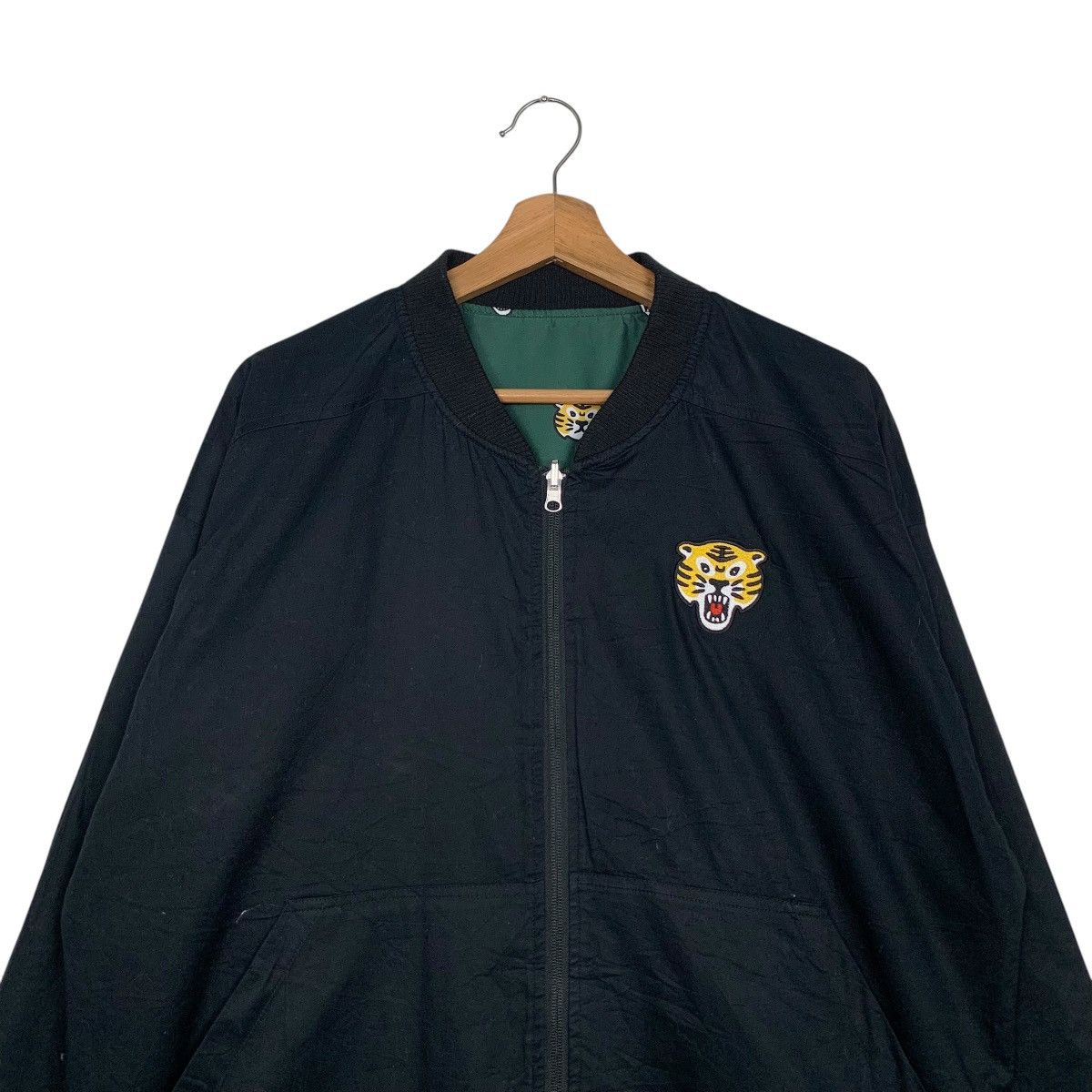 Japanese Brand GRANIPH Tiger Face Reversible Bomber Jacket #2757-C124 Size US M / EU 48-50 / 2 - 4 Thumbnail