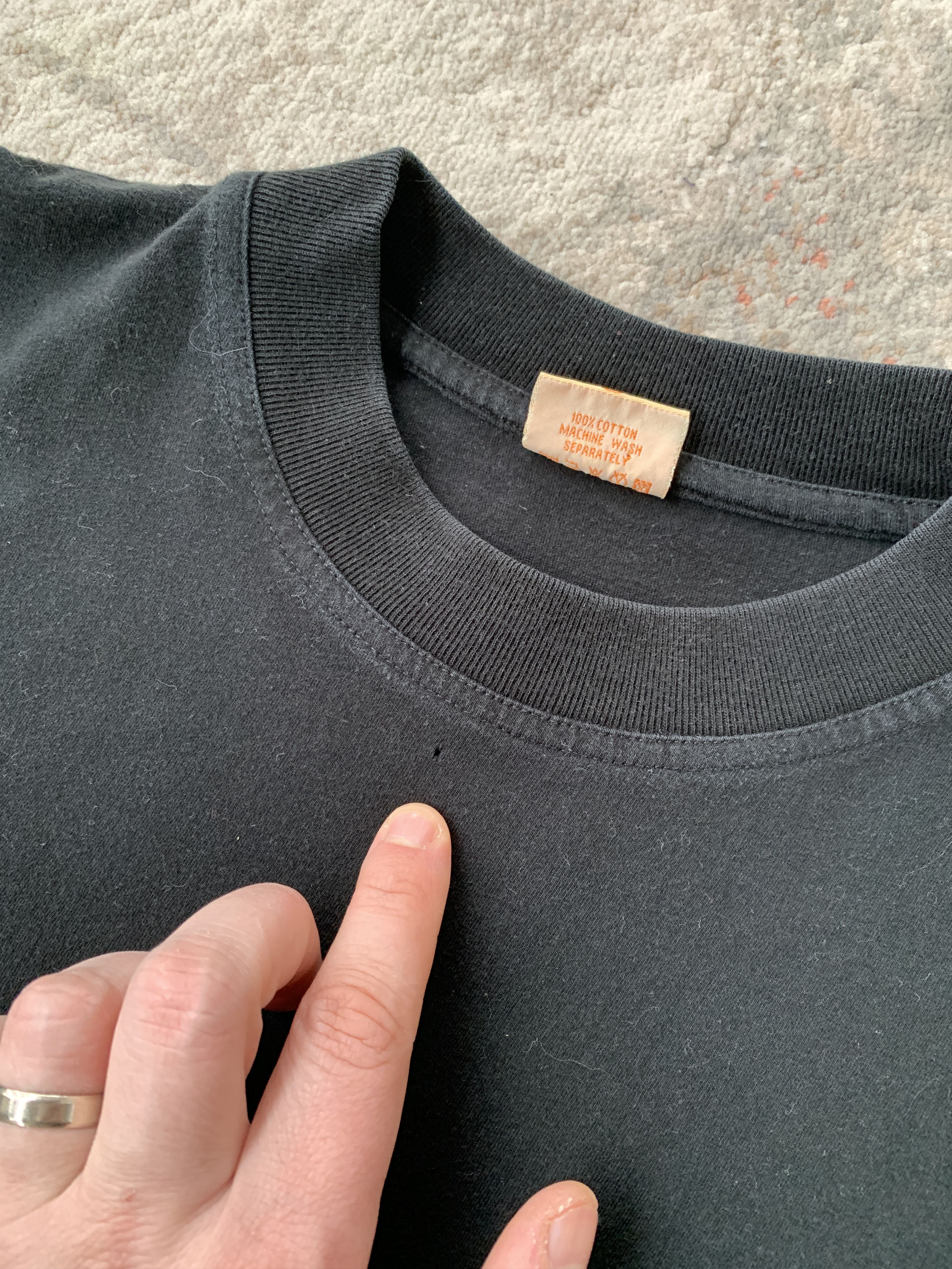 Other Vintage Security Saf Tee Size US XL / EU 56 / 4 - 4 Thumbnail
