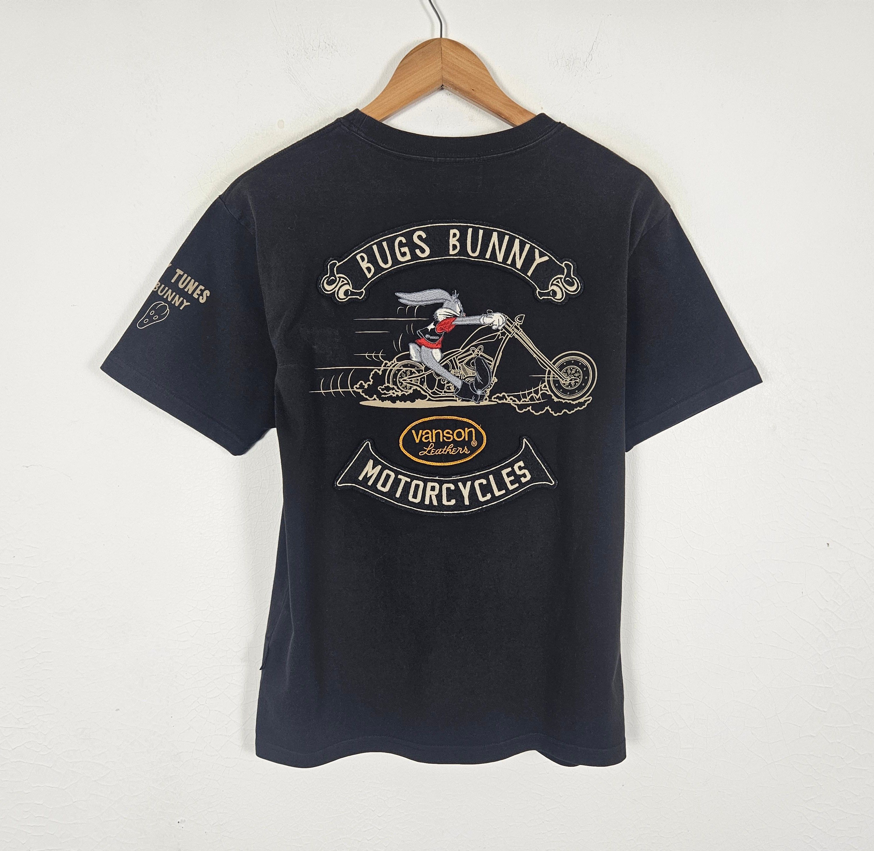 Cartoon Network × Vanson Leathers Vanson X Looney Tunes Bugs Bunny tee shirt Size US M / EU 48-50 / 2 - 3 Thumbnail