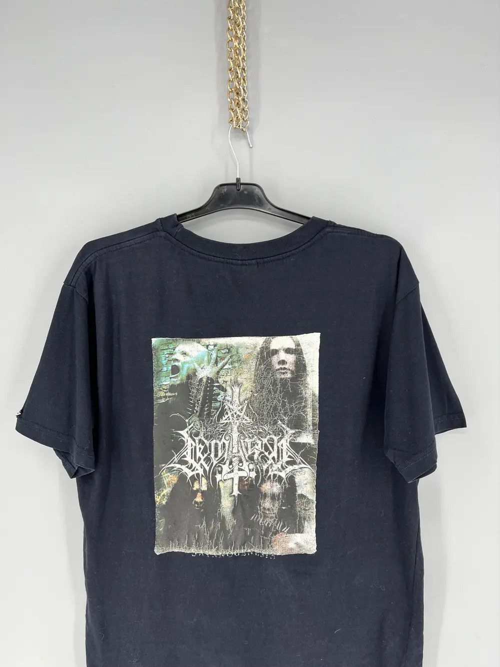 Vintage Vintage Y2K Tour Tee 90S Metal Rock Horror Face Size US XL / EU 56 / 4 - 12 Thumbnail