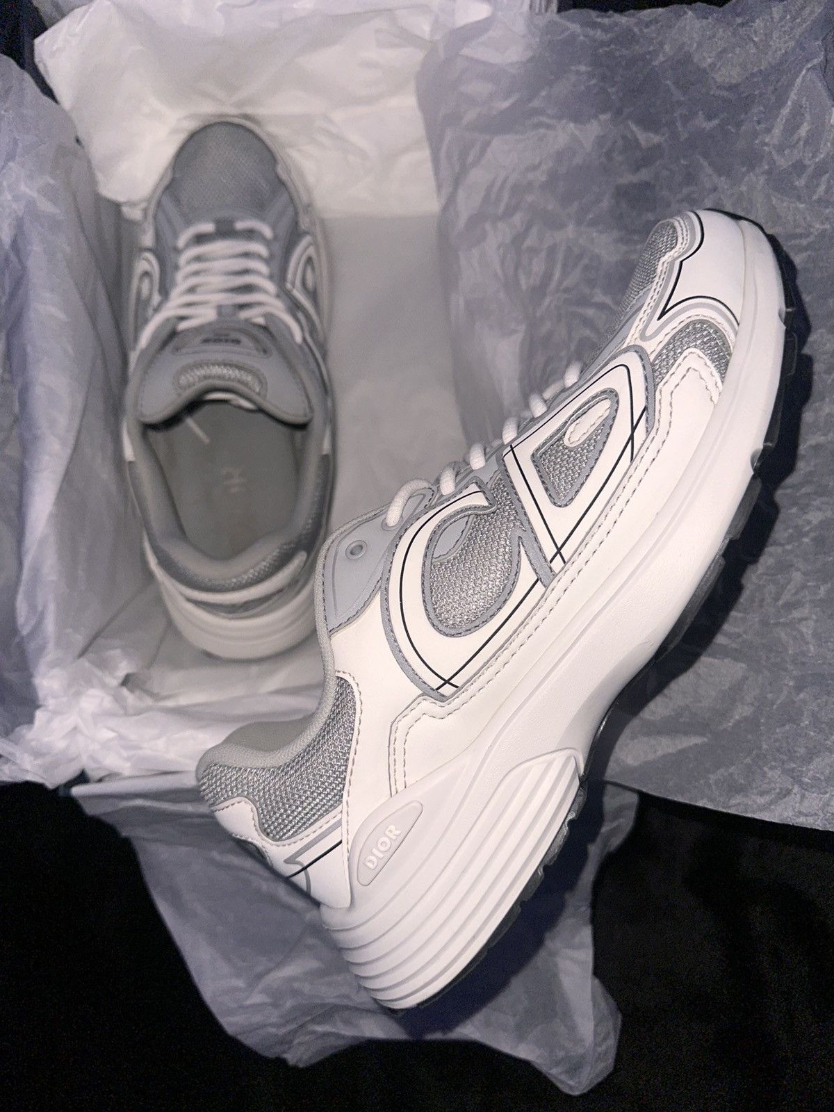 Dior Christian Dior B30 “Gray/White” Size US 8 / EU 41 - 6 Thumbnail