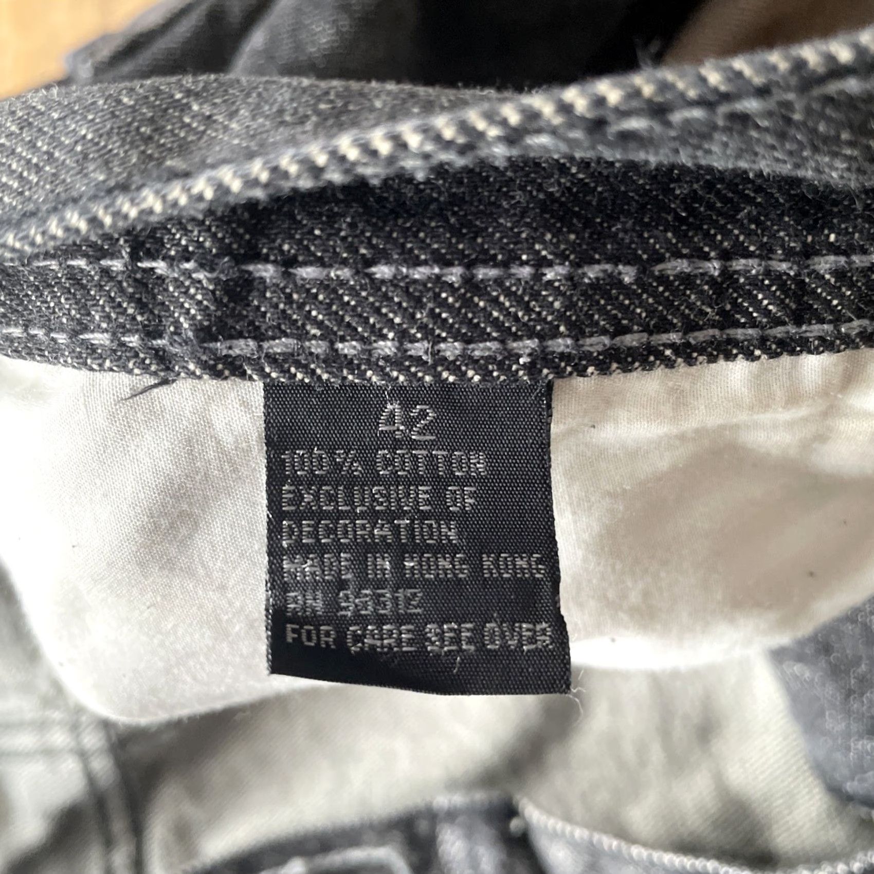 Enyce VINTAGE Enyce Jeans Mens Jeans 42x33 Baggy Hip Hop Skater Embroidered Logo Black 90s Y2K City Grunge Hip Hop Mens Jeans Size US 42 / EU 58 - 4 Thumbnail