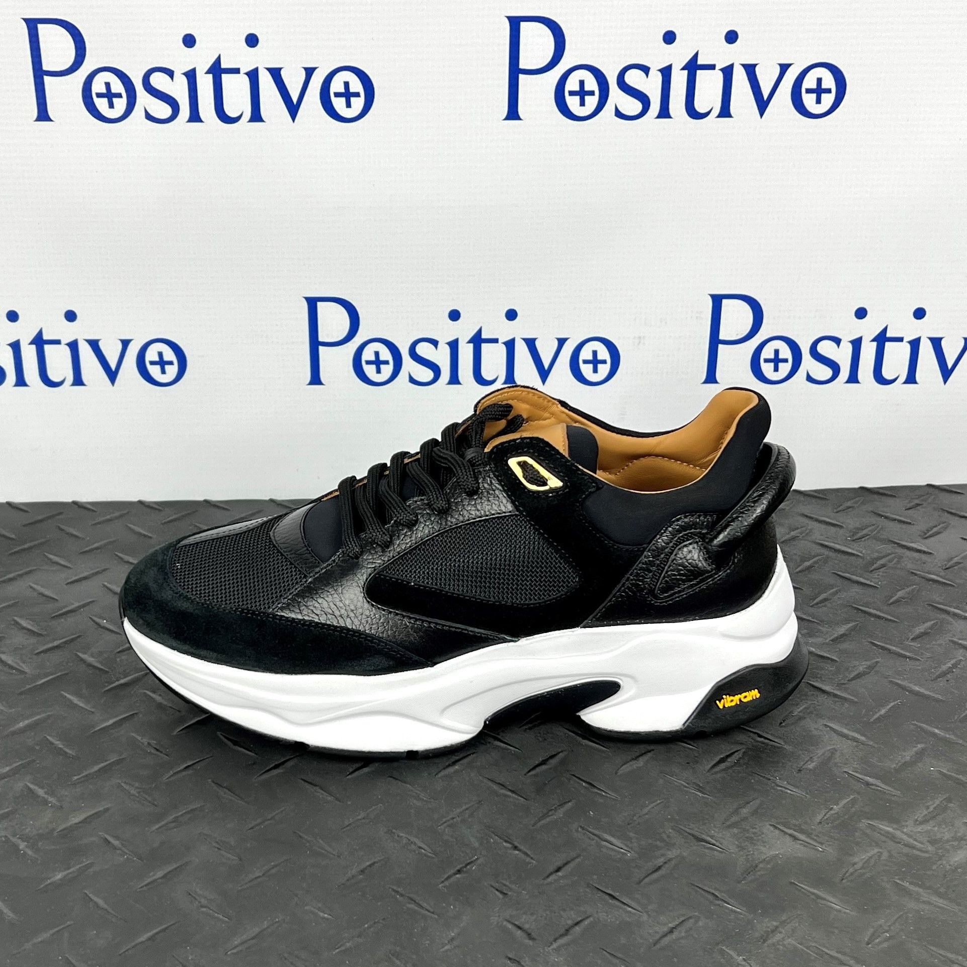 image of Buscemi Veloce Mix Alce Black Suede Sneakers Us 12 Eu 45, Men's