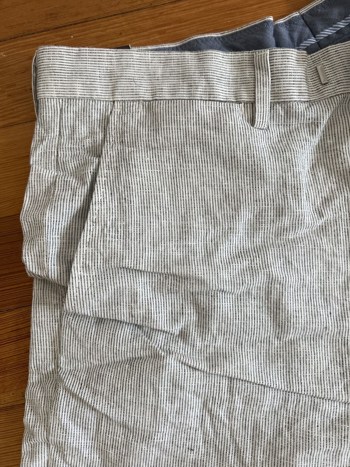 J.Crew NWT J. Crew Bowery Slim Linen Pants Size US 33 - 6 Thumbnail
