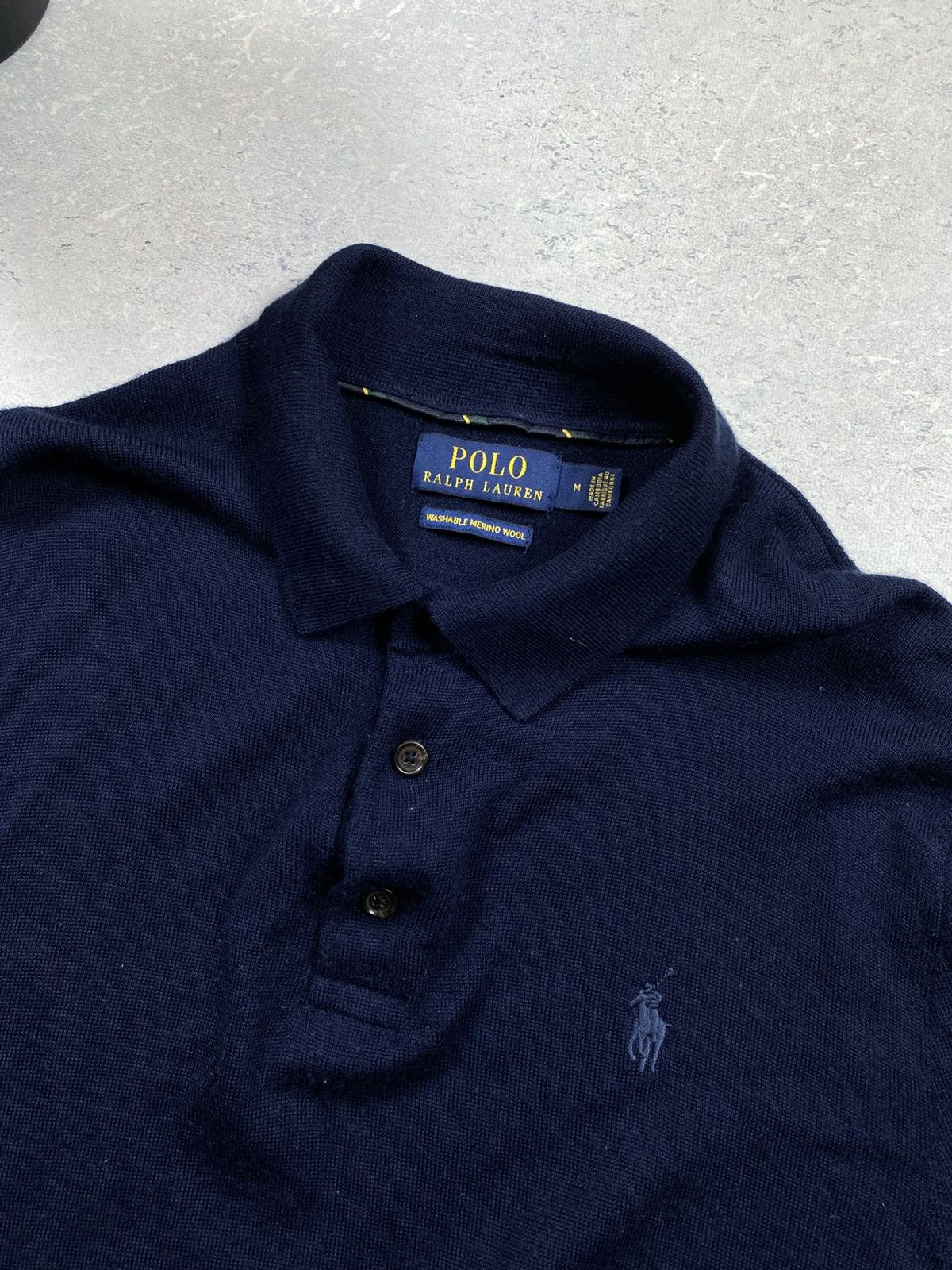 Polo Ralph Lauren Blue Polo Ralph Lauren Mens Sweater Size Medium Size US M / EU 48-50 / 2 - 3 Thumbnail