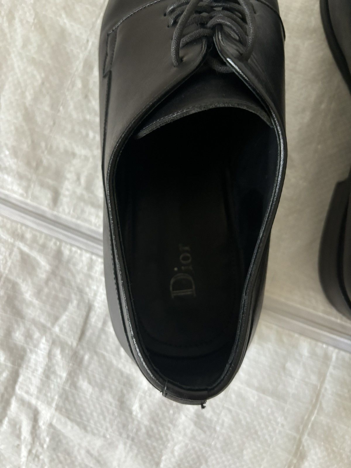 Dior Black Calfskin Derbies Size US 11 / EU 44 - 4 Thumbnail