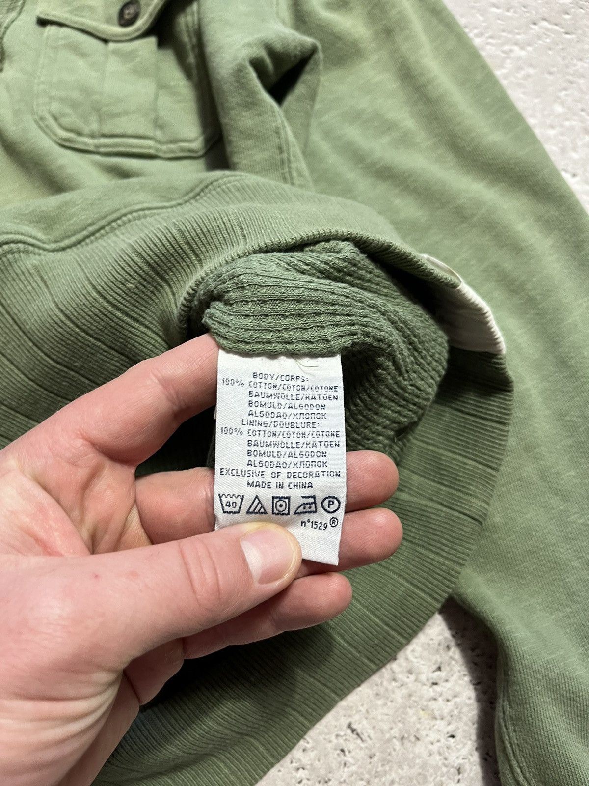 Polo Ralph Lauren × Vintage Vintage Polo by Ralph Lauren Military Cotton Sweater Size US S / EU 44-46 / 1 - 11 Thumbnail