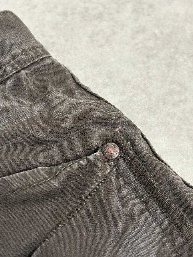 Marithe + Francois Girbaud 2000s Marithé + François Girbaud Grey Shadow Tagged Abstract Pants Size US 32 / EU 48 - 9 Thumbnail