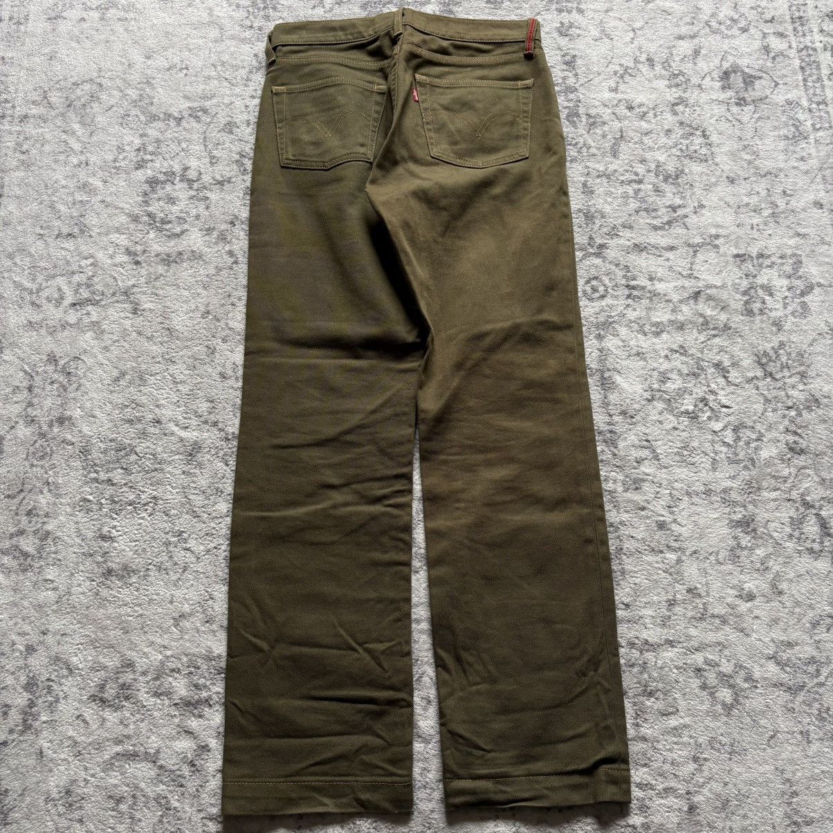 Junya Watanabe Junya Watanabe AD2003 Pink Label Green Denim Jeans | S Size US 28 / EU 44 - 6 Thumbnail