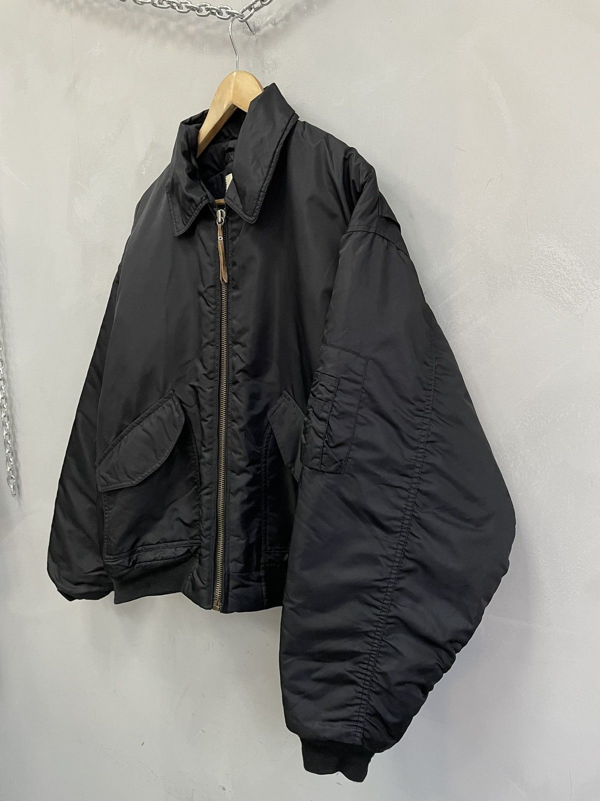 Alpha Industries Schott style cwu bomber jacket Ma - 1 Size US XL / EU 56 / 4 - 4 Thumbnail