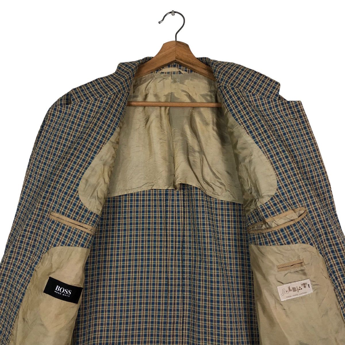 Hugo Boss 🔥Vintage Hugo Boss Made In Italy Coats Double Breats Size US M / EU 48-50 / 2 - 14 Thumbnail