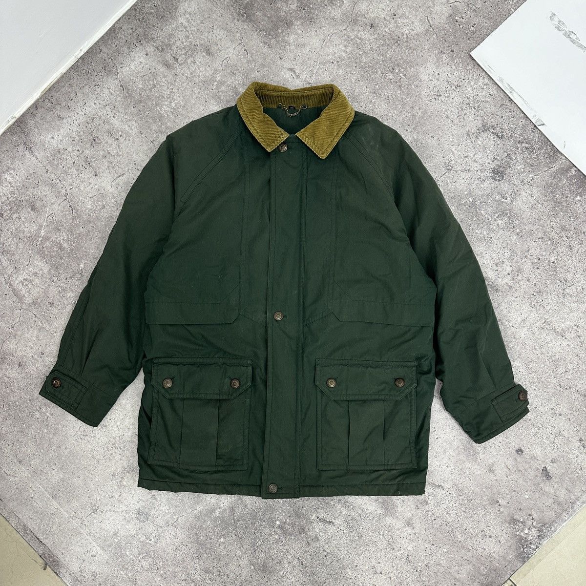 Baracuta Vintage 90s Baracuta Plaid jacket like Barbour British y2k Size US XL / EU 56 / 4 - 1 Thumbnail