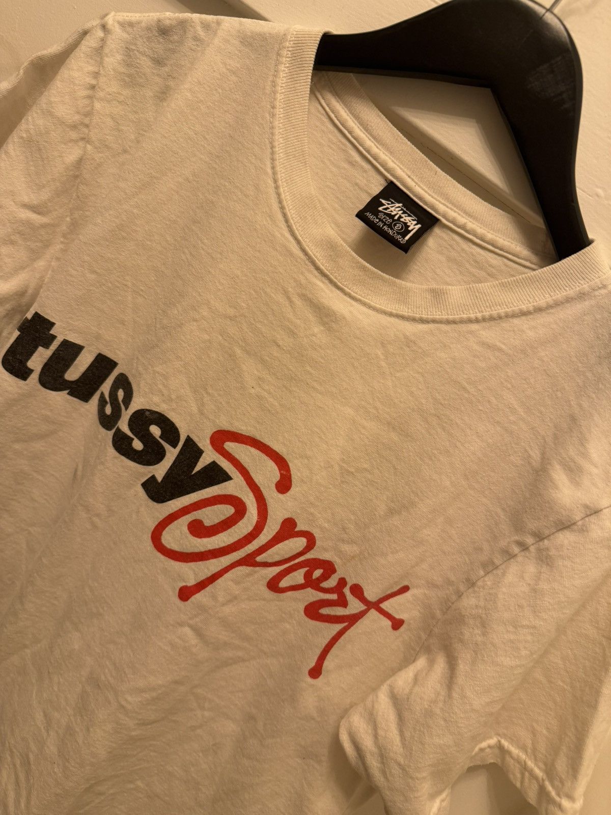 Stussy Stussy 24SS Stüssy Tee Sport Script White Size US S / EU 44-46 / 1 - 3 Thumbnail