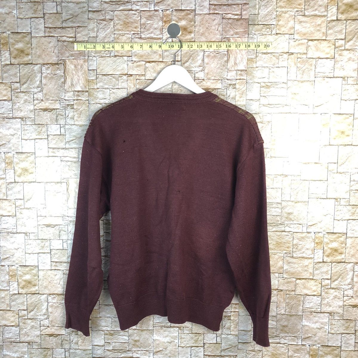Golden Bear Golden Bear vintage Maroon Knitwear sweatshirt #A1075 Size US S / EU 44-46 / 1 - 13 Thumbnail