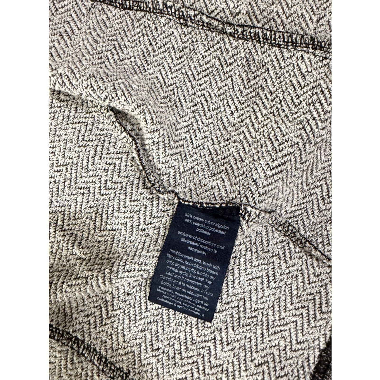 Tommy Hilfiger Tommy Hilfiger Jacket Womens Small Gray Button Front Knit Military Style Casual Size S / US 4 / IT 40 - 6 Thumbnail