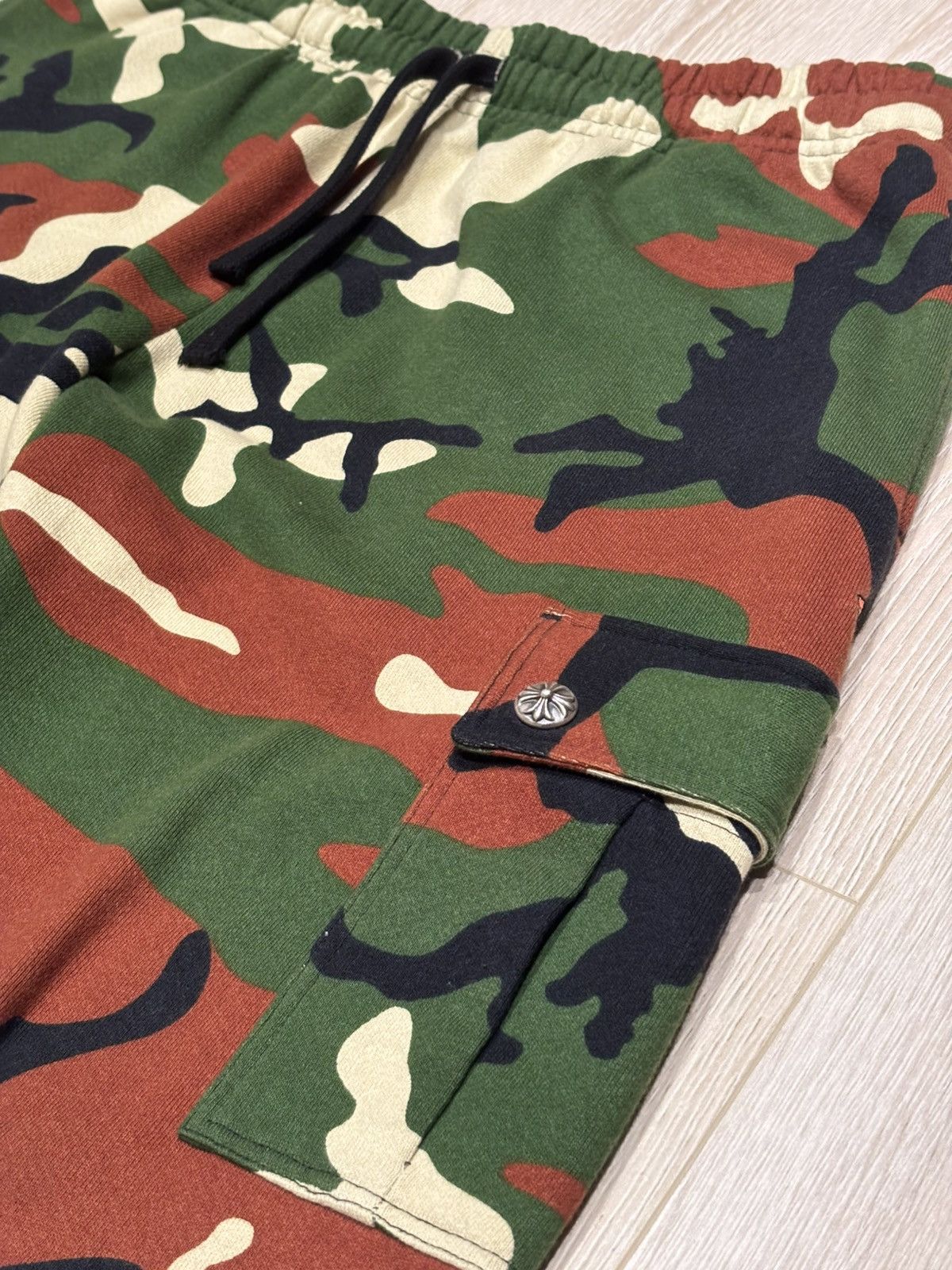 Chrome Hearts Chrome Hearts Matty Boy Camo Caution Sweatpants Size US 36 / EU 52 - 4 Thumbnail