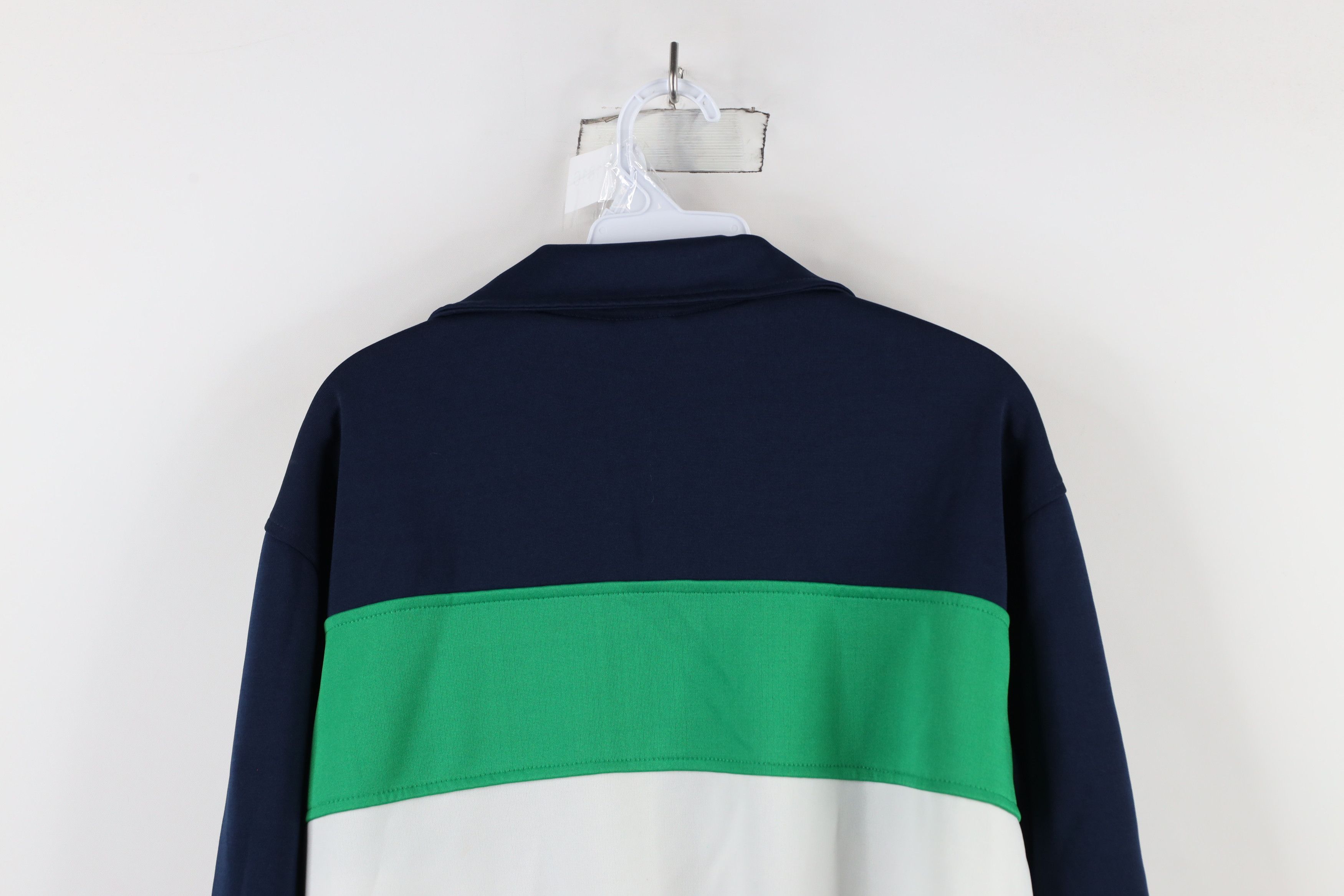 Adidas × Vintage Retro Adidas Striped Notre Dame University Track Jacket Size US L / EU 52-54 / 3 - 15 Thumbnail