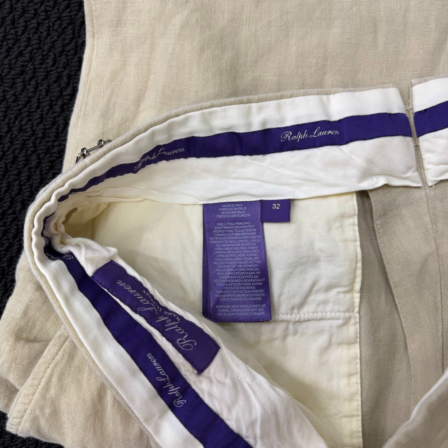 Ralph Lauren Purple Label Ralph Lauren Purple Label Silk. Size US 32 / EU 48 - 4 Thumbnail