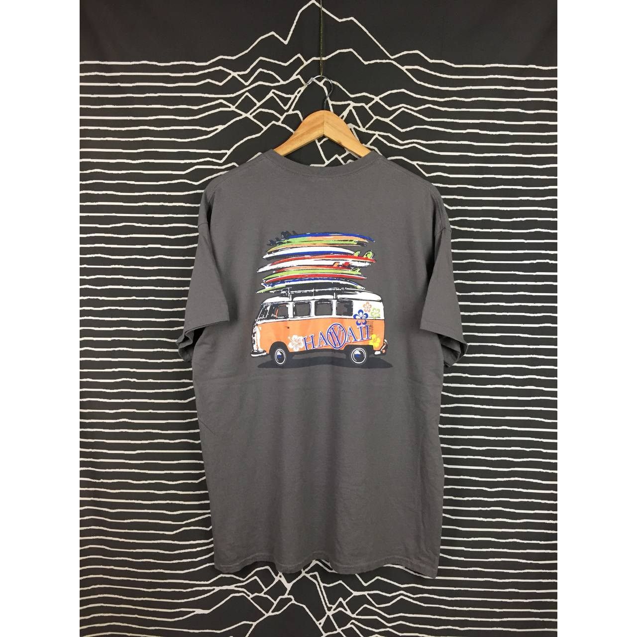 Gildan Volkswagen Camper Van Screenprinted Hawaiian Tee Size US XL / EU 56 / 4 - 2 Thumbnail