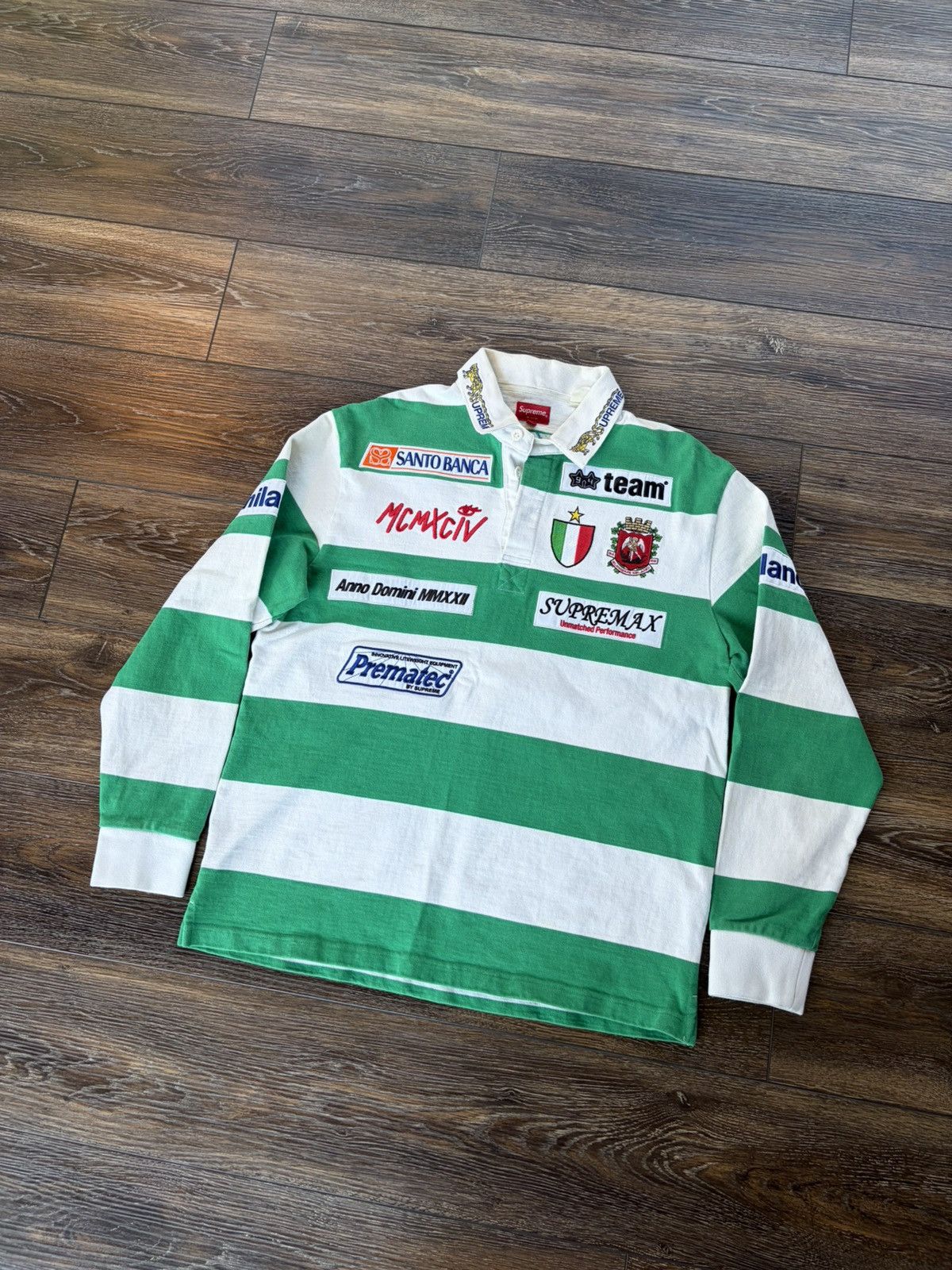 Supreme Supreme Stripe Rugby (FW25) | Grailed