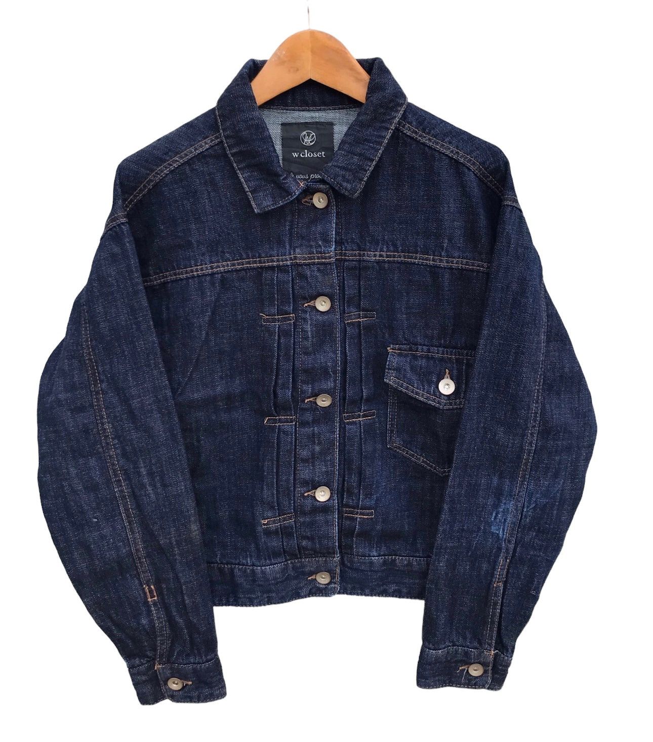 Japanese Brand W closet type 1 trucker denim jacket Size US XS / EU 42 / 0 - 4 Thumbnail