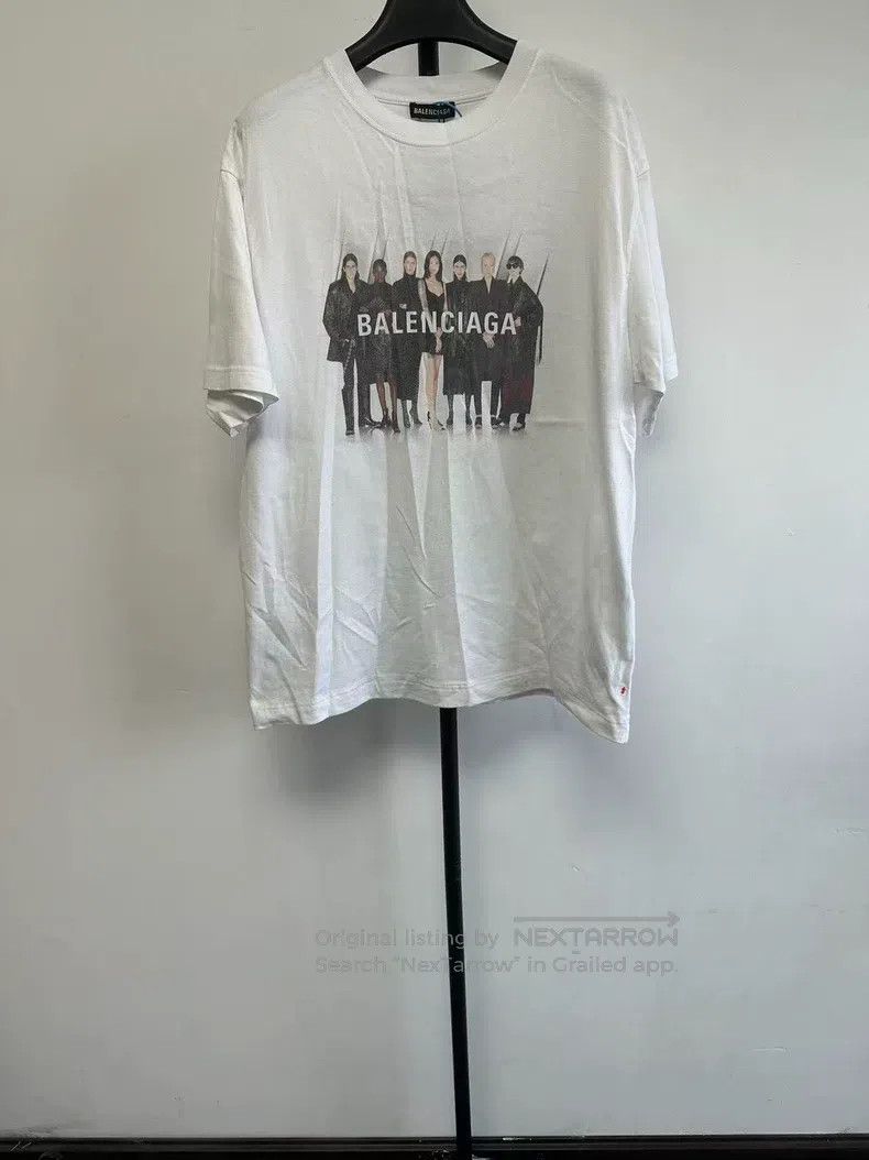 Other Balenciaga Band Portrait Printed Logo Short Sleeve T-Shirt Size US M / EU 48-50 / 2 - 1 Thumbnail