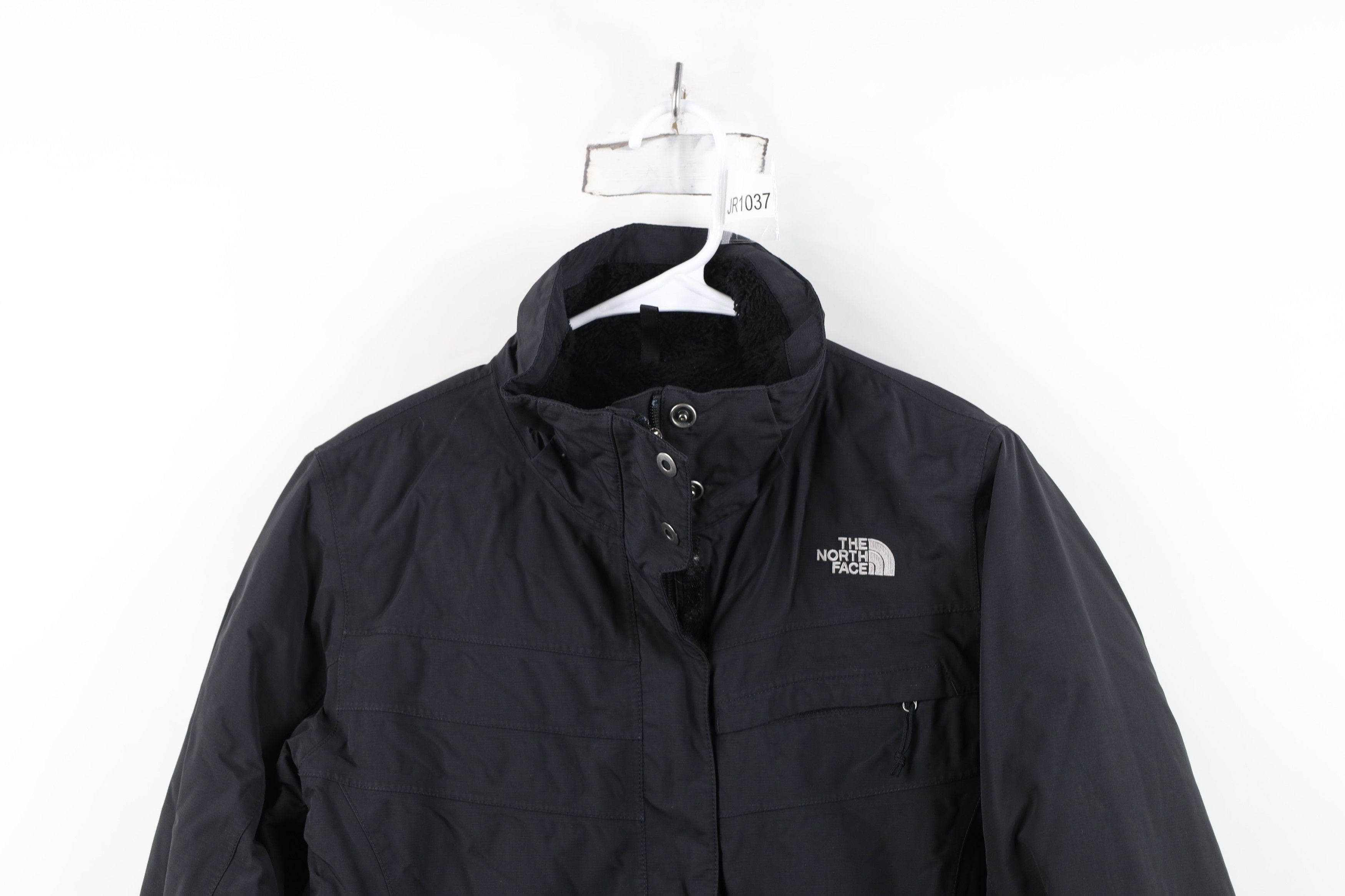 The North Face The North Face Distressed Hyvent Fleece Lined Jacket Black Size M / US 6-8 / IT 42-44 - 2 Thumbnail