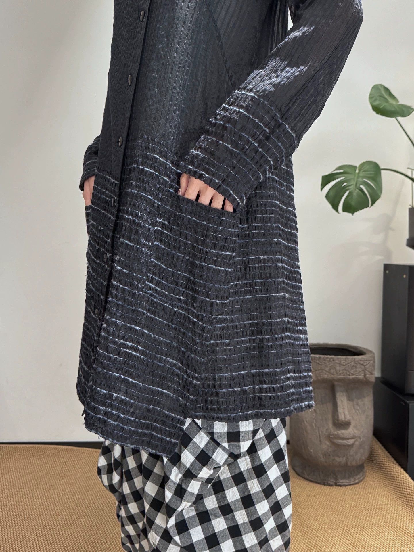 Issey Miyake Issey Miyake Wavy Knot Jacket Size 2 Vintage Size M / US 6-8 / IT 42-44 - 7 Thumbnail