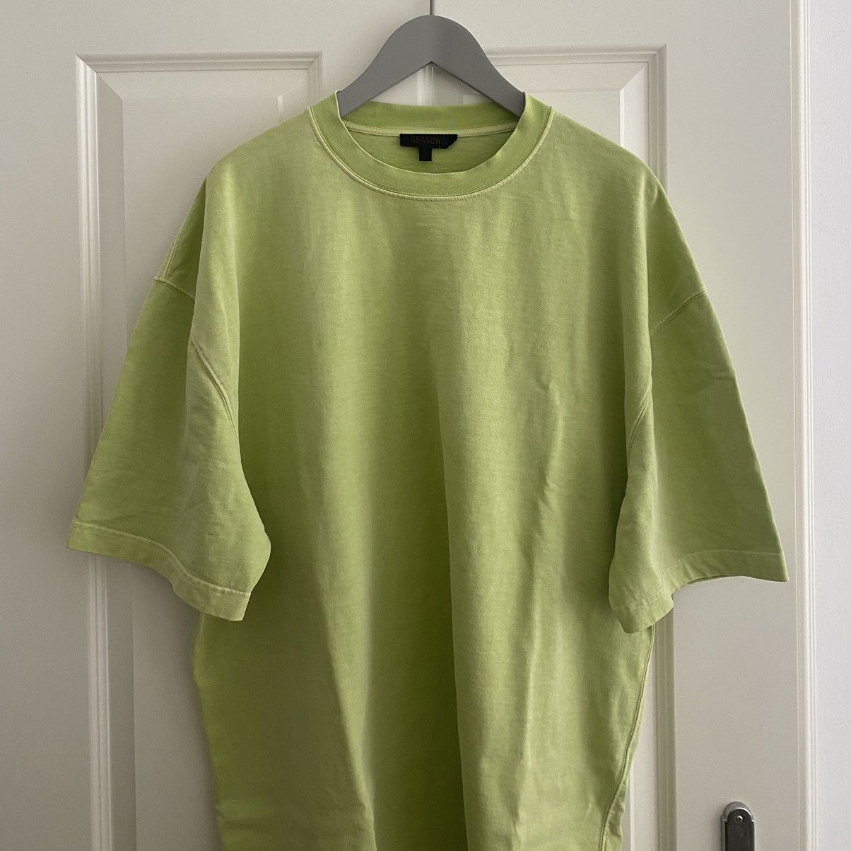 Yeezy Season Yeezy Season 3 Short Sleeve T Shirt Lime Grailed