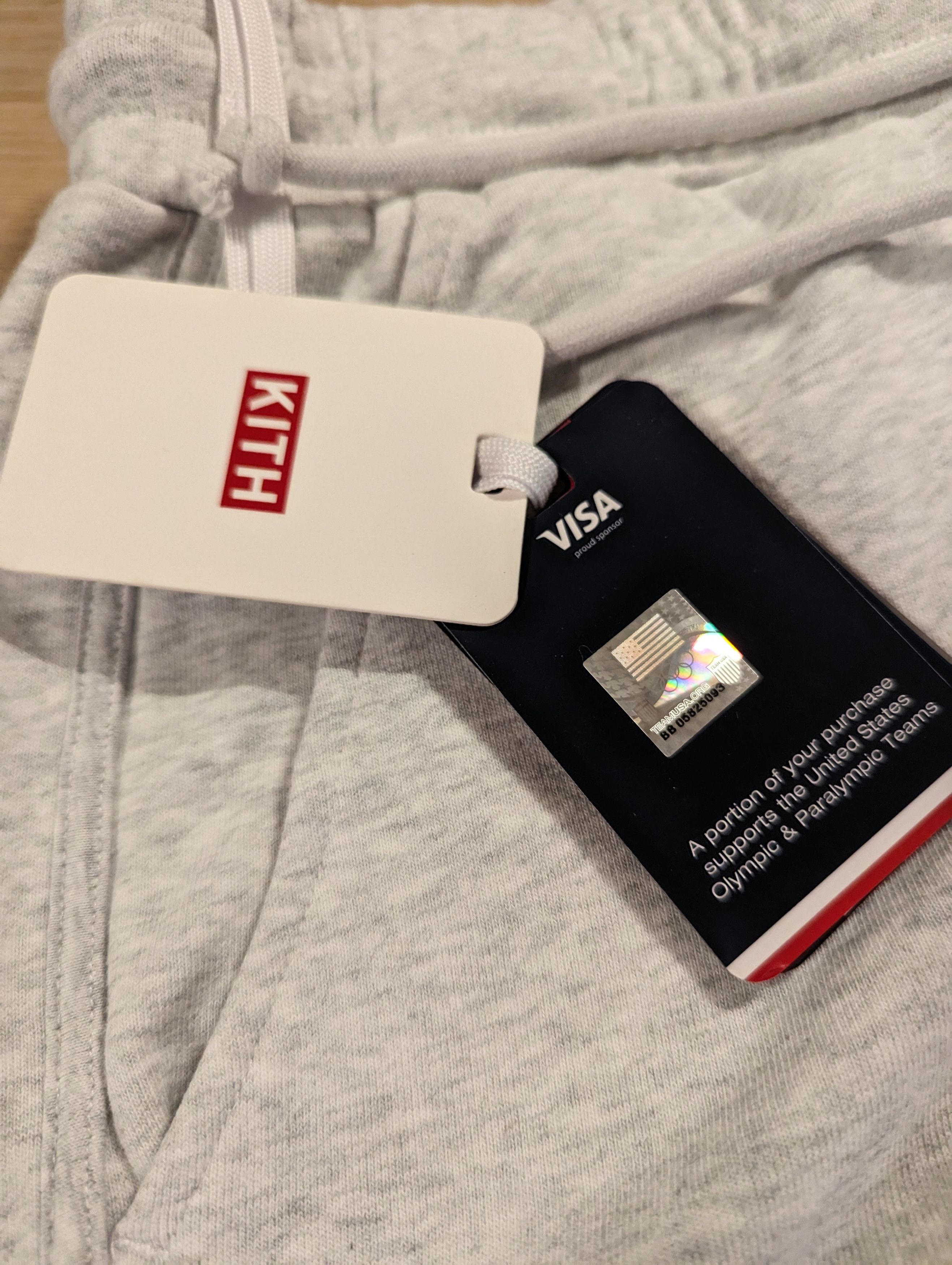 Kith Short Kith team USA 5 rings grey Size US 32 / EU 48 - 7 Thumbnail