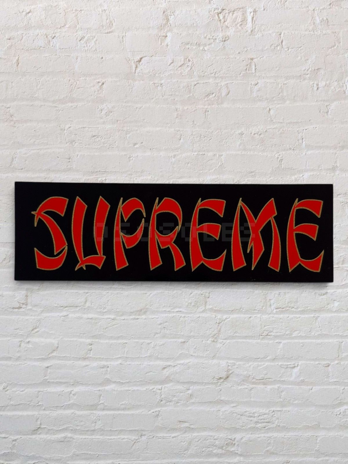 Futura × Supreme Supreme Futura Logo Sticker | Grailed