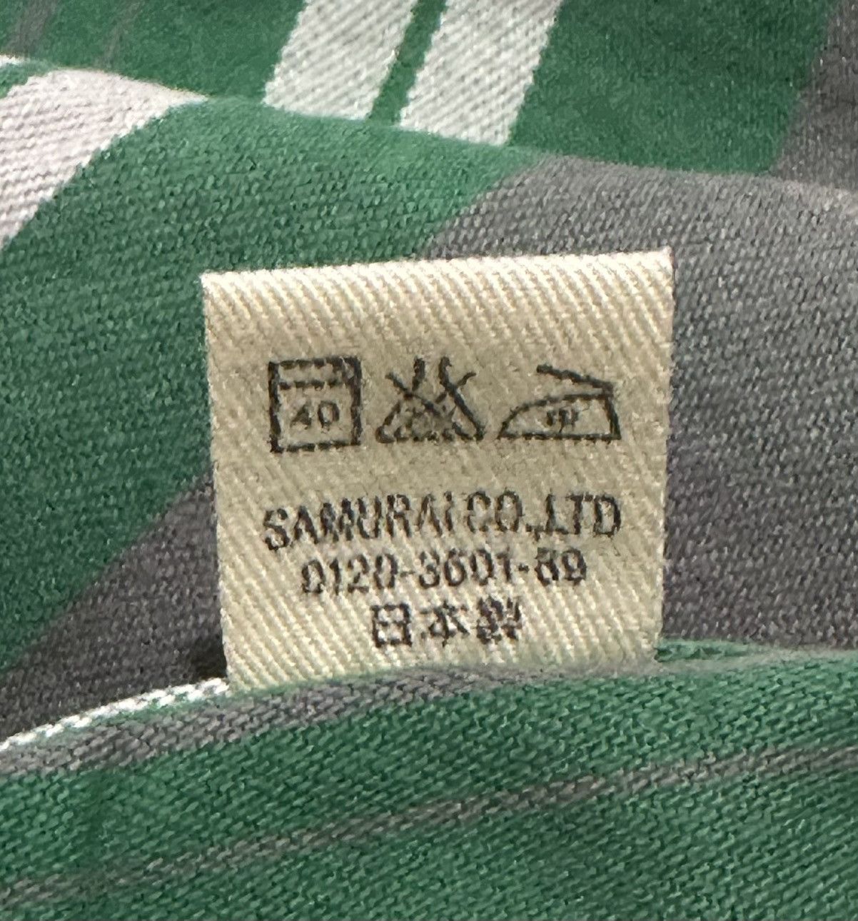 Samurai Jeans SAMURAI OVERALLS BY SAMURAI JEANS SHIRT MADE IN JAPAN Size US M / EU 48-50 / 2 - 7 Thumbnail