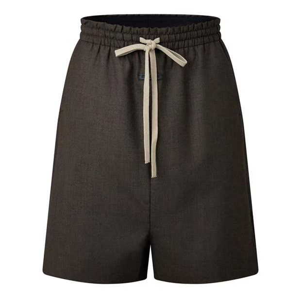 image of Fear Of God O1G2R1Mq0524 Drawstring Shorts In Brown, Men's (Size 32)