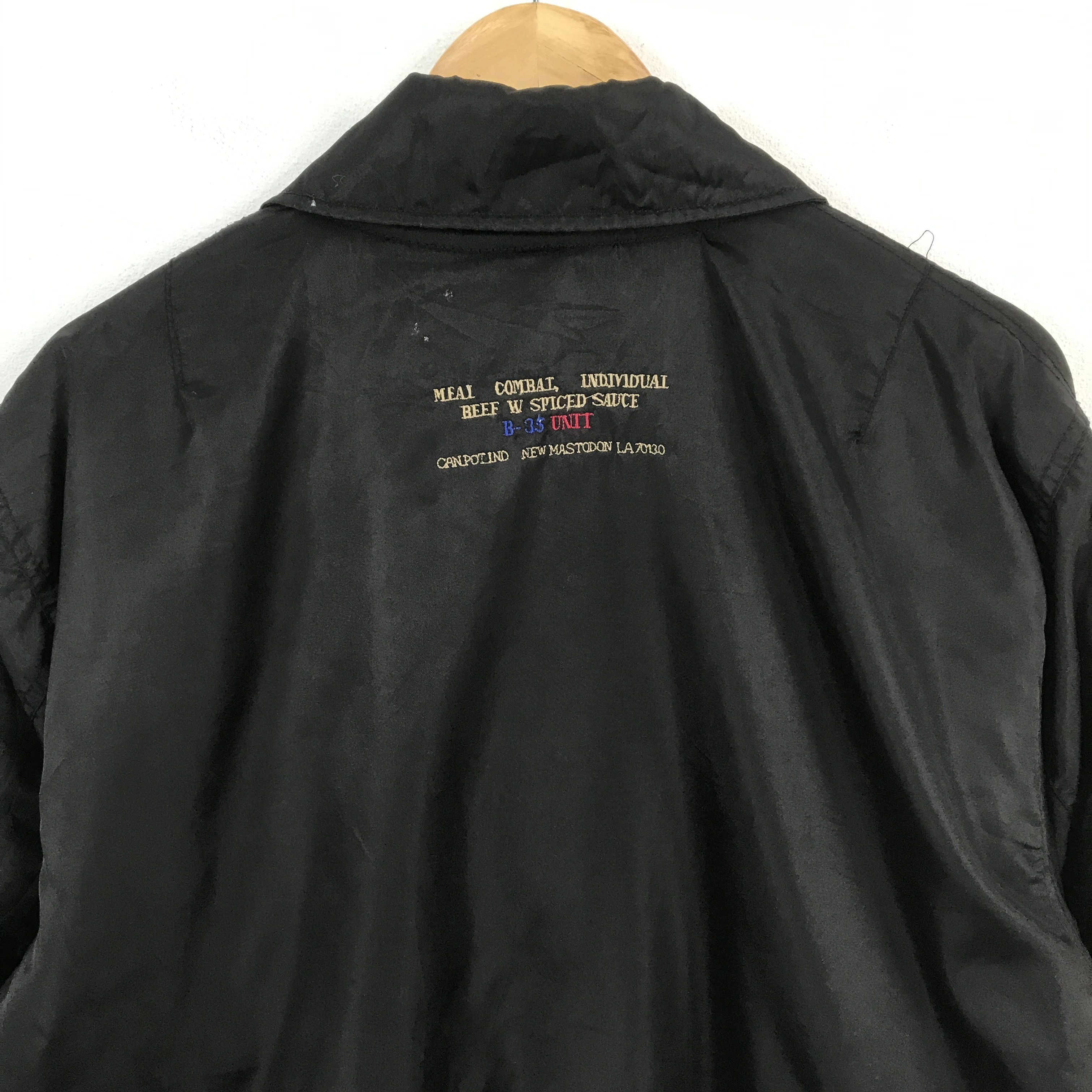 Japanese Brand meal combat individual Ma1 style Bomber jacket Size US M / EU 48-50 / 2 - 4 Thumbnail