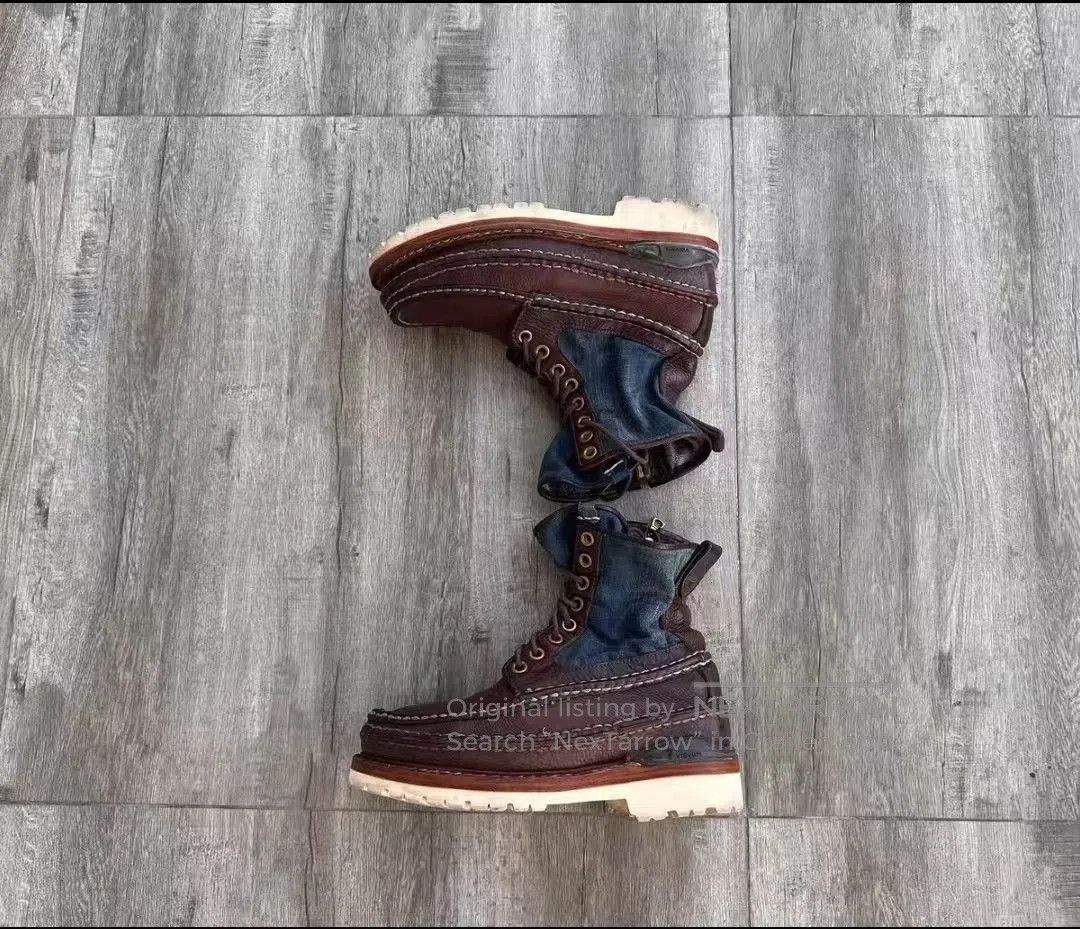 Visvim VISVIM ICT GRIZZLY BOOTS INDIGO -yw. Size US 8 / EU 41 - 2 Thumbnail