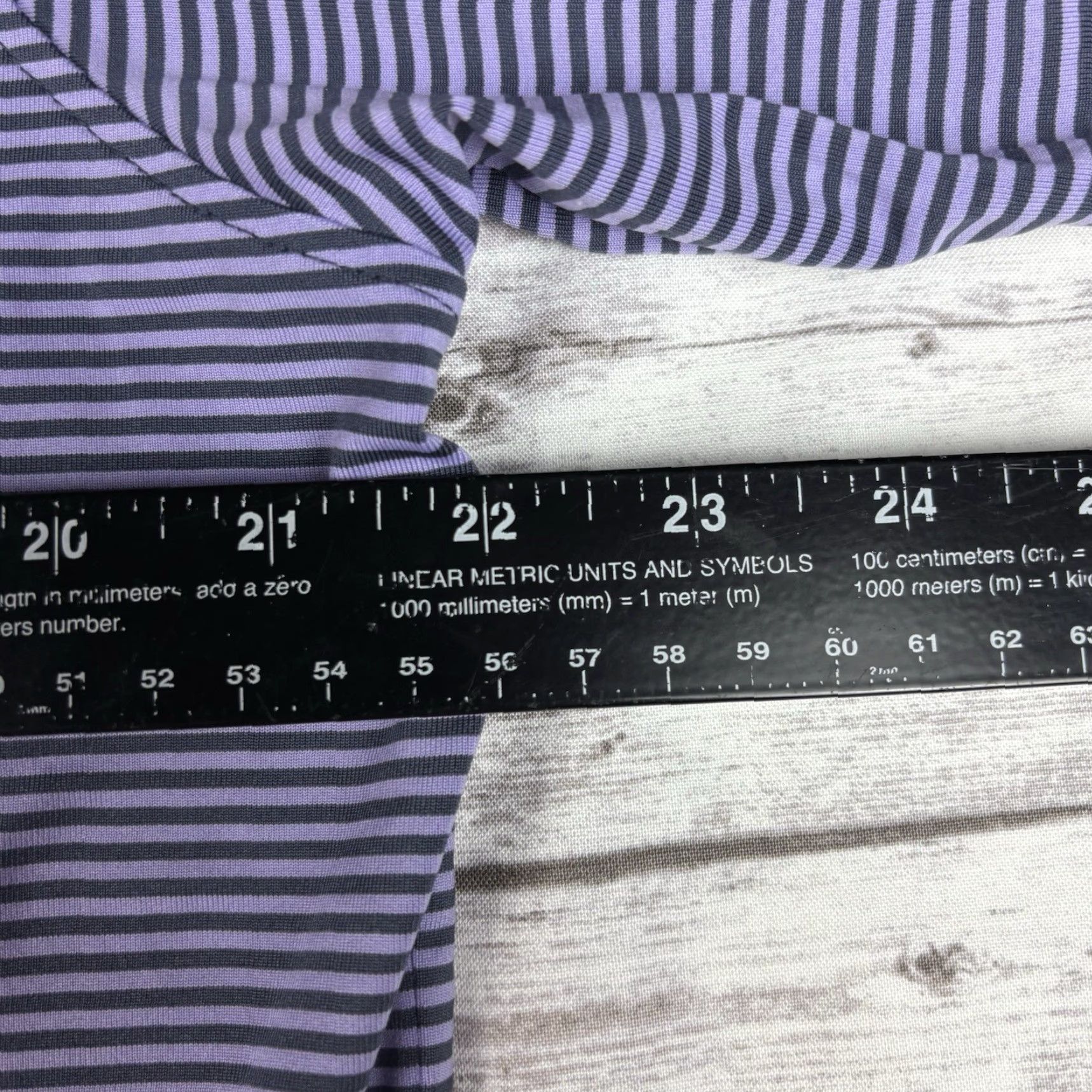 Vintage VINTAGE GREYSON Polo M Purple Striped w/Wolf & CC Golf Logo Shirt Mens Medium Purple Striped Polo Size US M / EU 48-50 / 2 - 4 Thumbnail