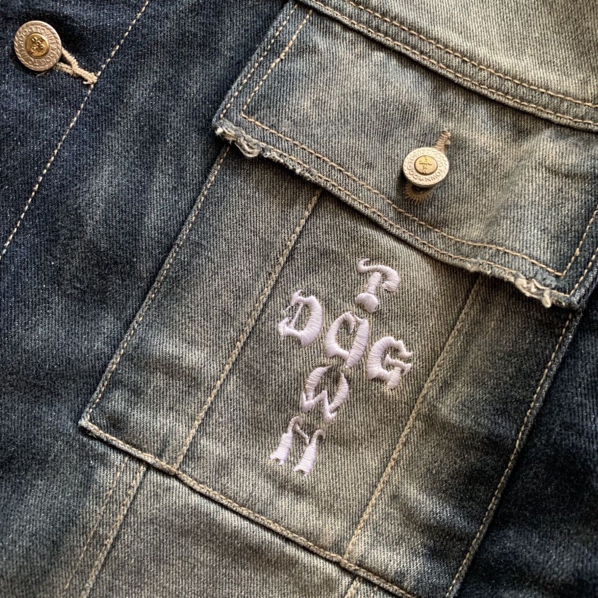 Dogtown Dog Town Black Dragon Denim Jacket Size US XL / EU 56 / 4 - 9 Thumbnail