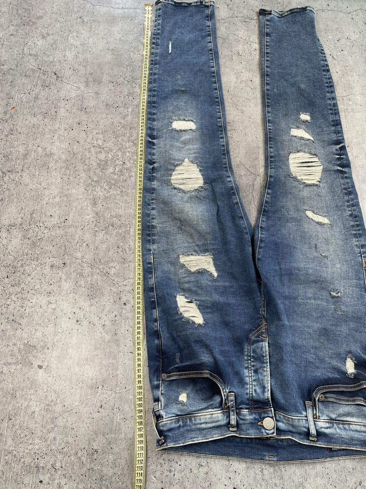 True Religion Vintage True Religion Jeans Baggy Avant Garde Y2K Japan Size US 34 / EU 50 - 8 Thumbnail