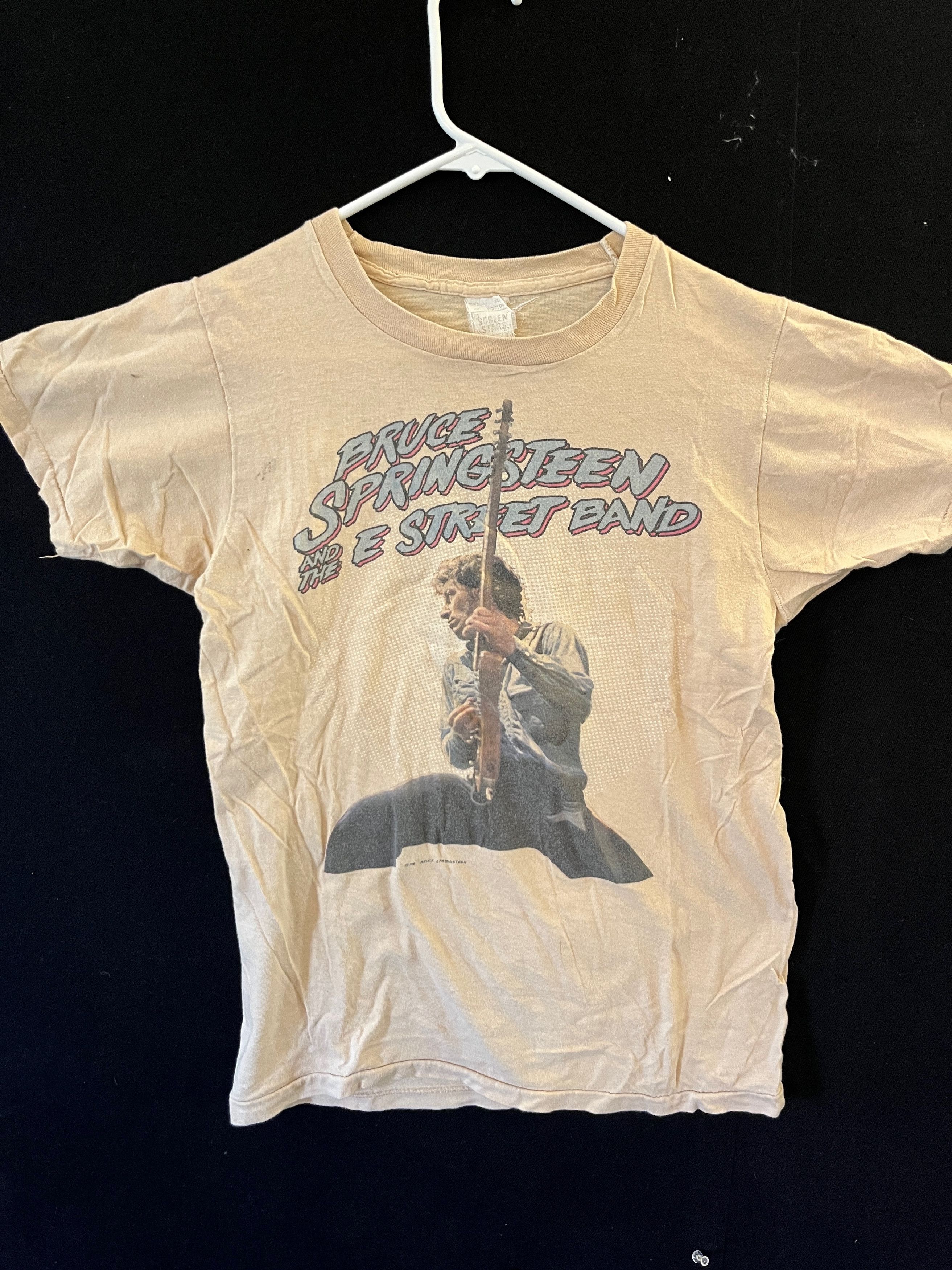 Vintage VINTAGE 1981 SPRINGSTEEN THE RIVER TOUR SHIRT MEADOWLANDS Size US M / EU 48-50 / 2 - 1 Thumbnail