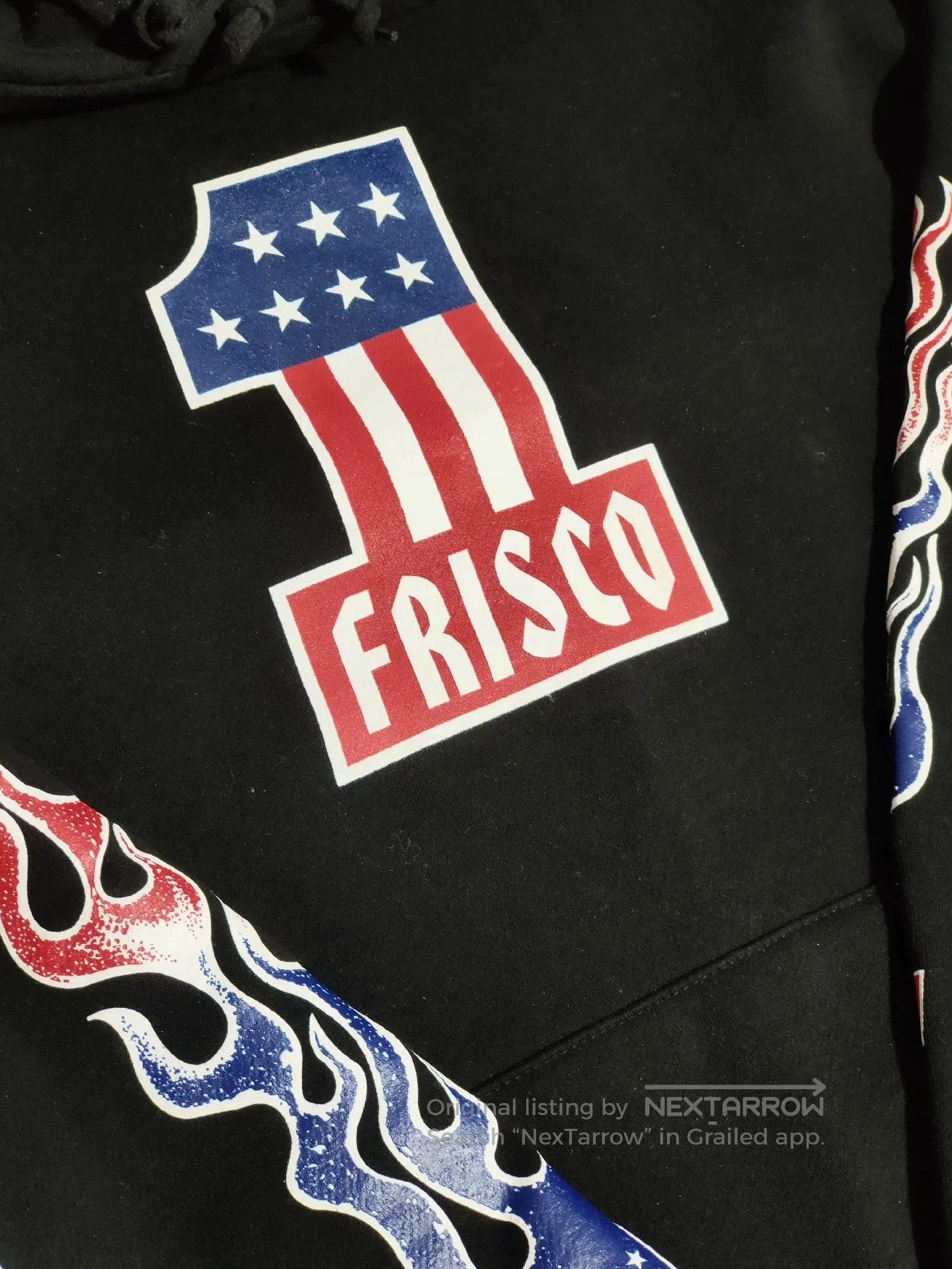 Tenderloin Frisco No.1 American Motorcycle Hoodie. Size US L / EU 52-54 / 3 - 4 Thumbnail